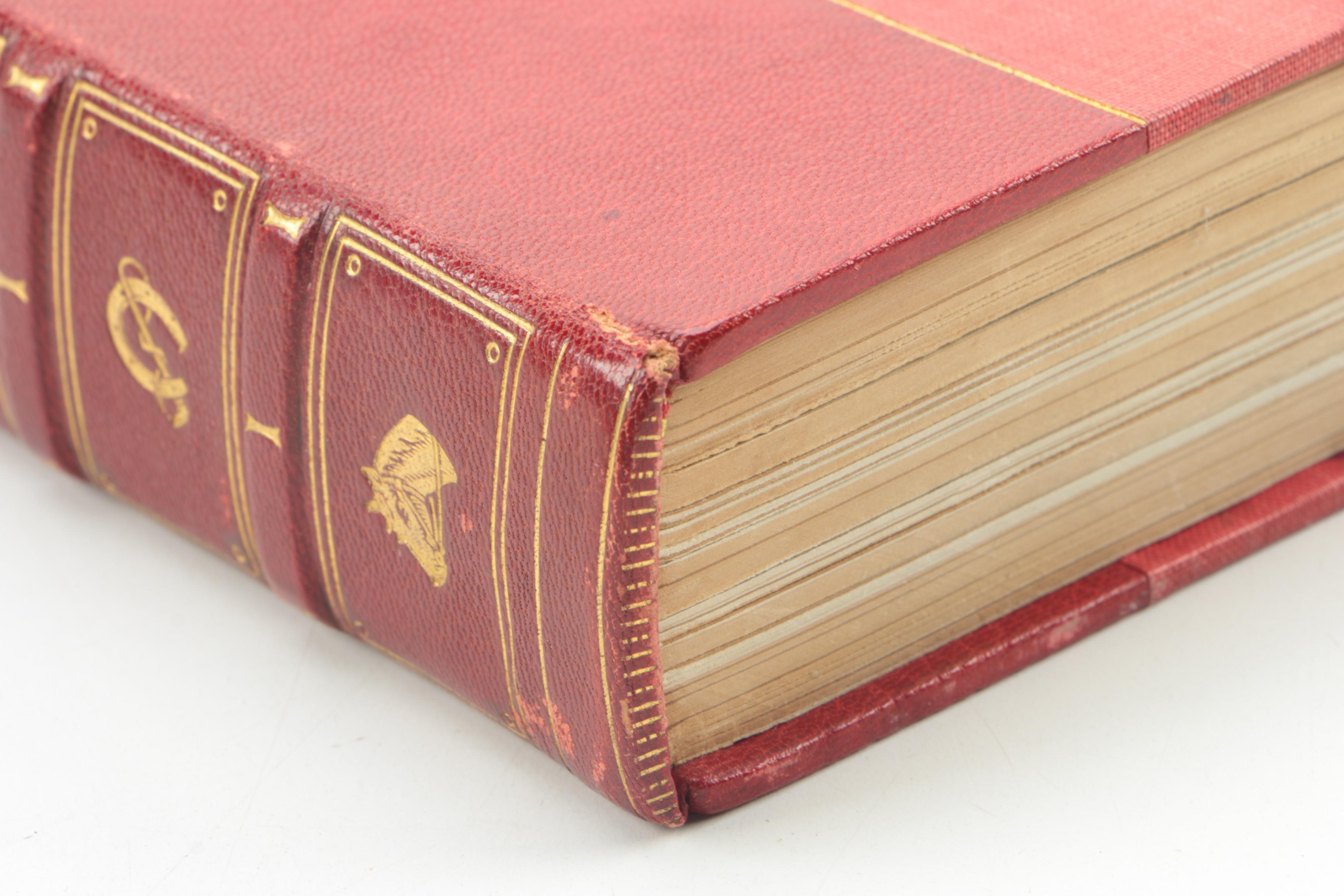 Circa 1890s "Handley Cross" by Surtees with Illustrations after John Leech