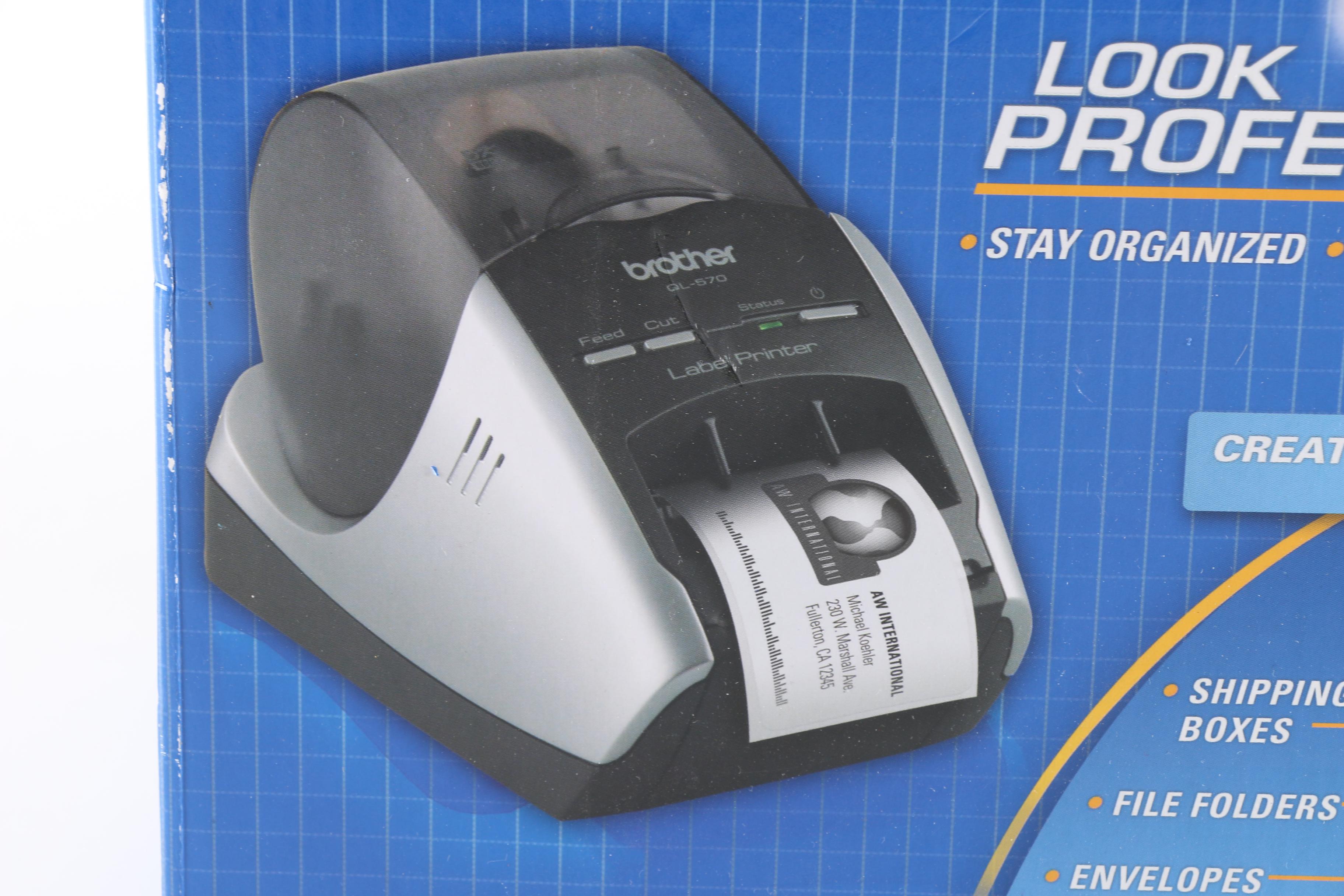 Brother "QL-570" Label Printer