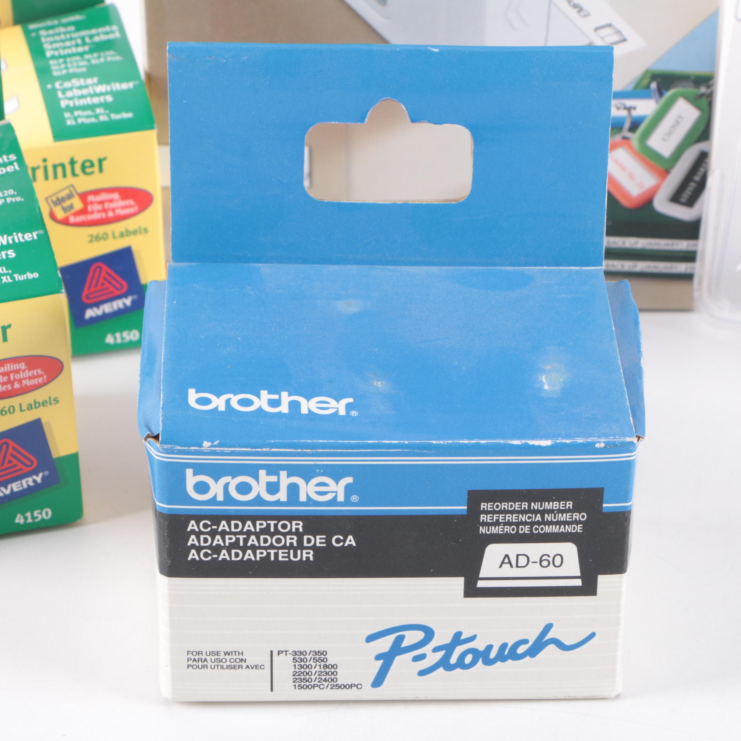 Brother PT-1230PC Label Maker with Accessories