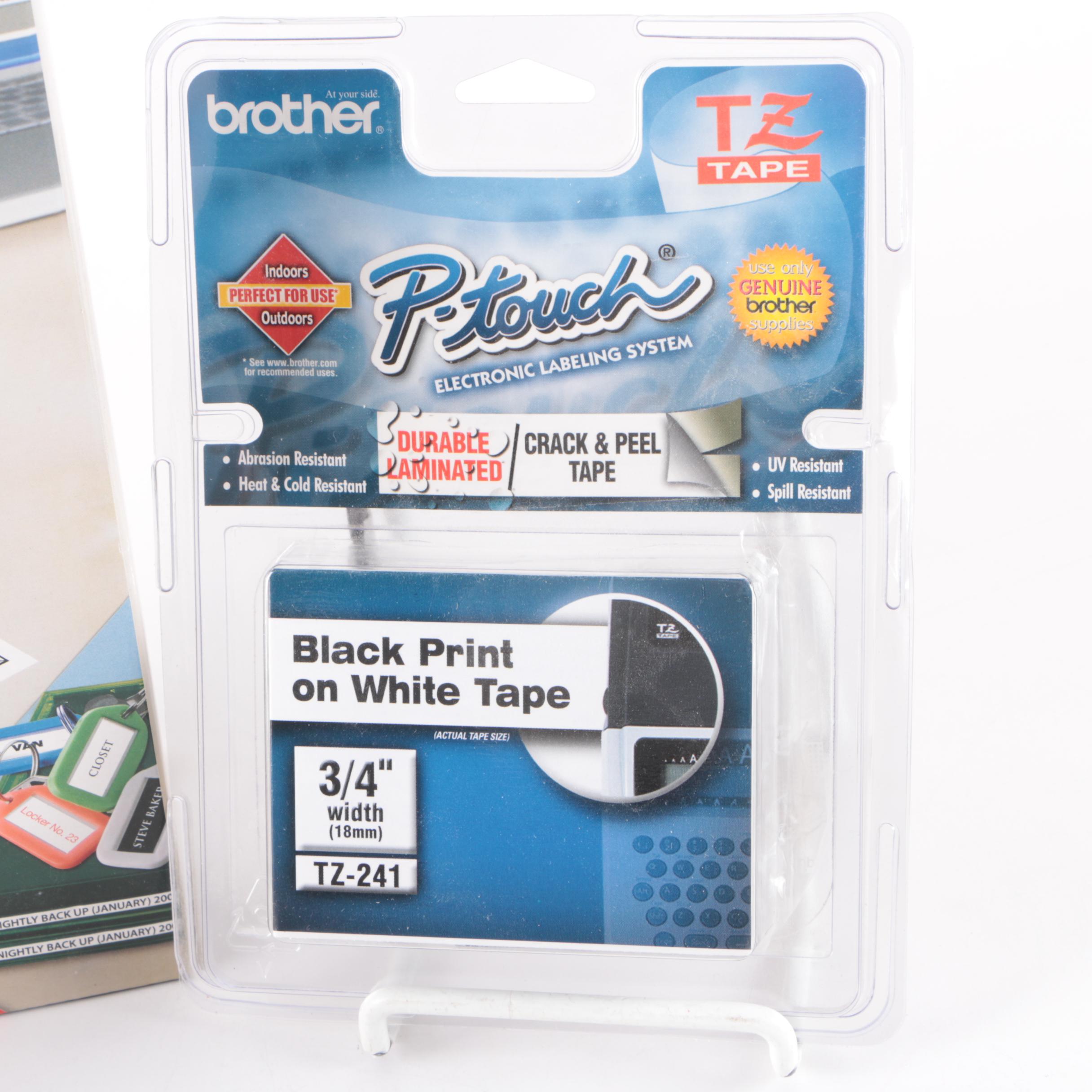 Brother PT-1230PC Label Maker with Accessories