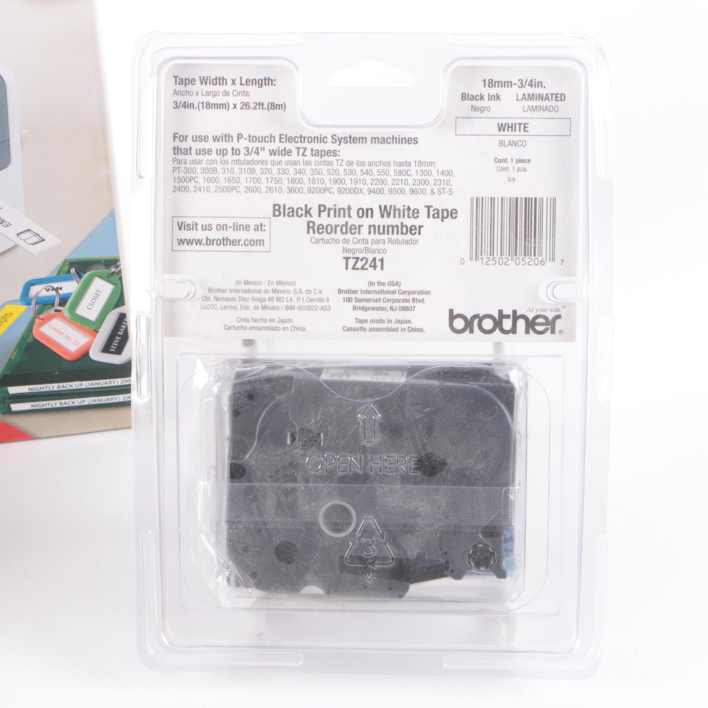 Brother PT-1230PC Label Maker with Accessories