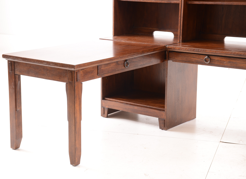 Ashley Furniture "Prarie Oak" Sectional Desk