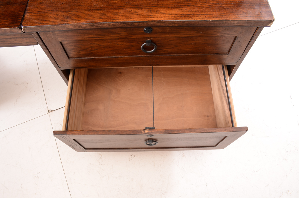 Ashley Furniture "Prarie Oak" Sectional Desk