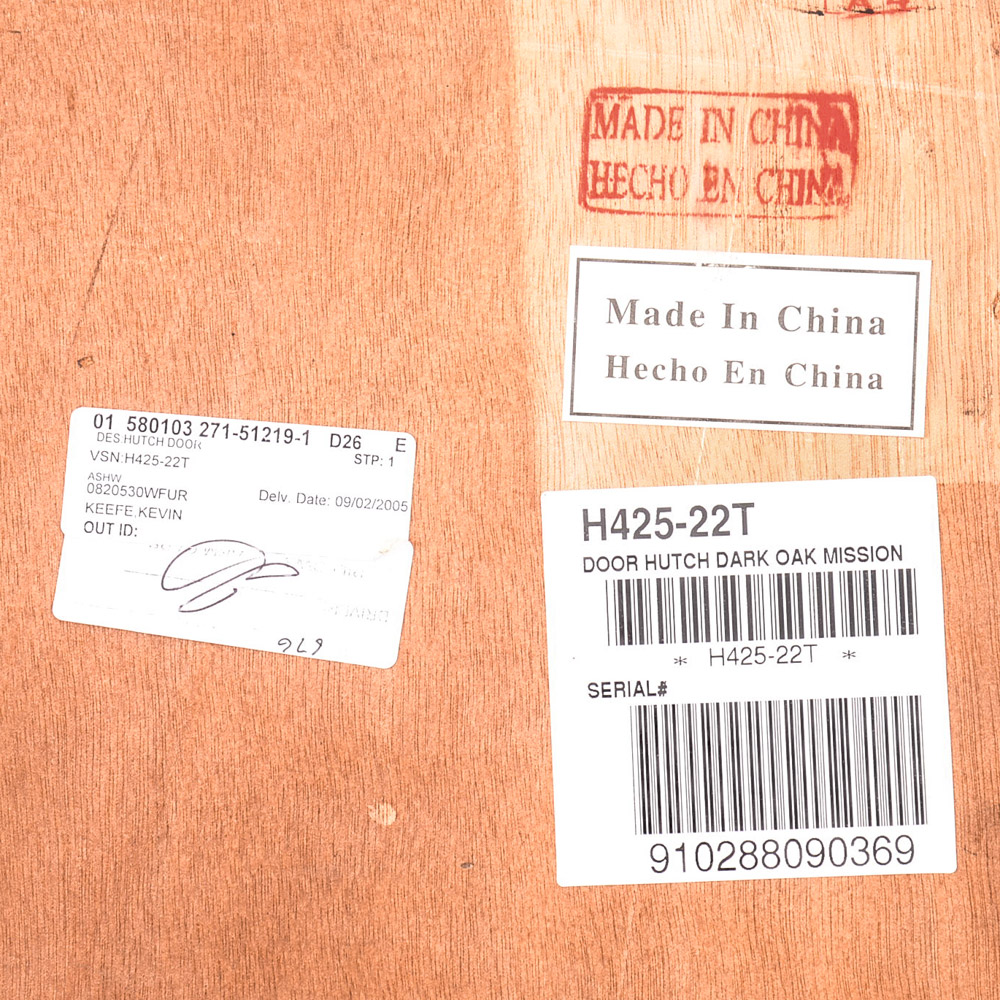 Ashley Furniture "Prarie Oak" Sectional Desk