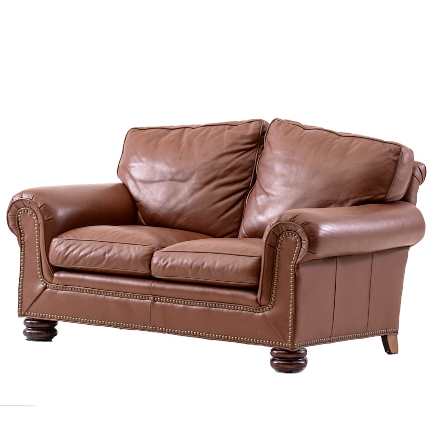 Leather Loveseat by Classic Leather