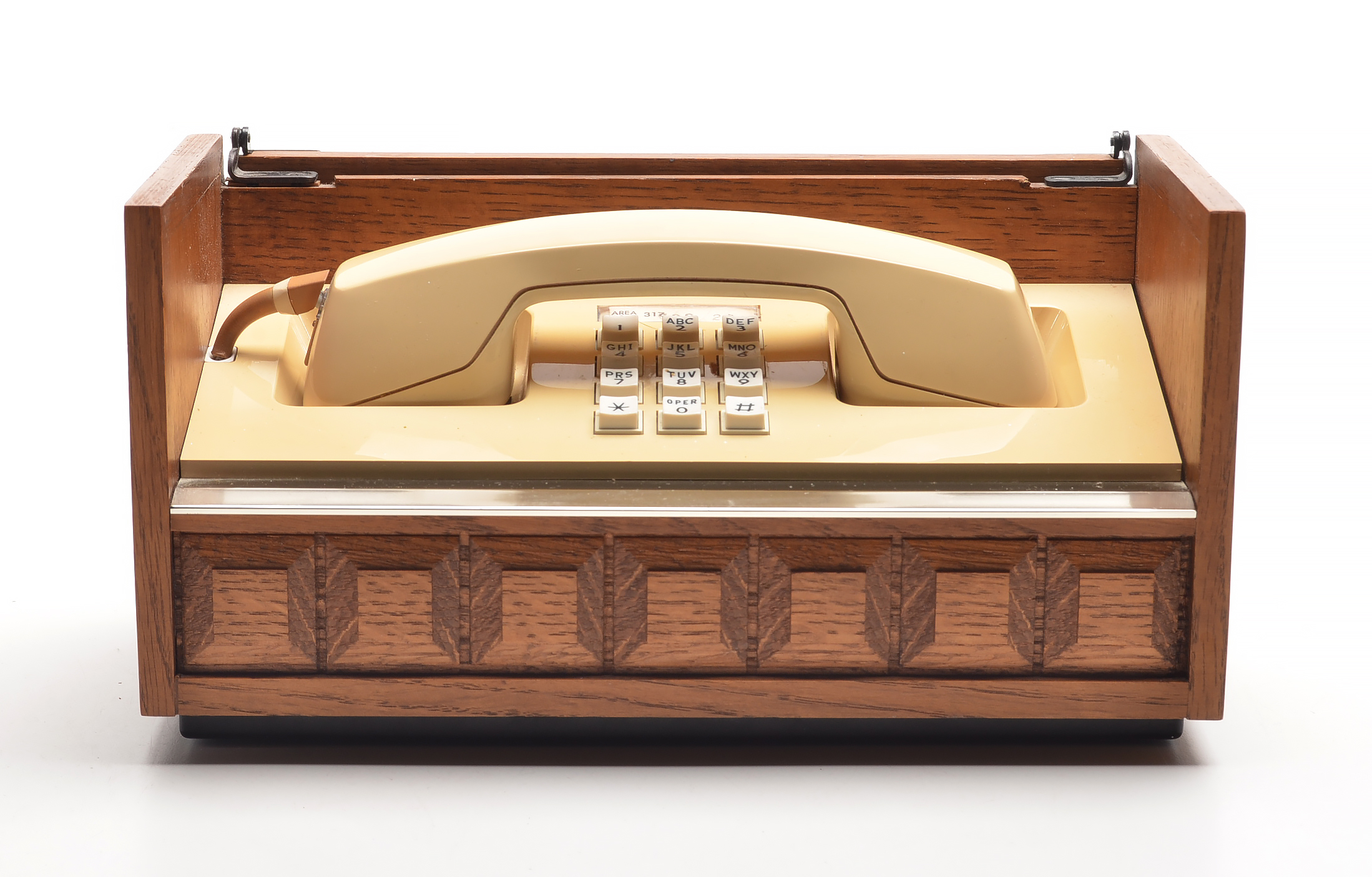 Mid Century Modern Western Electric  "Stowaway" Telephone