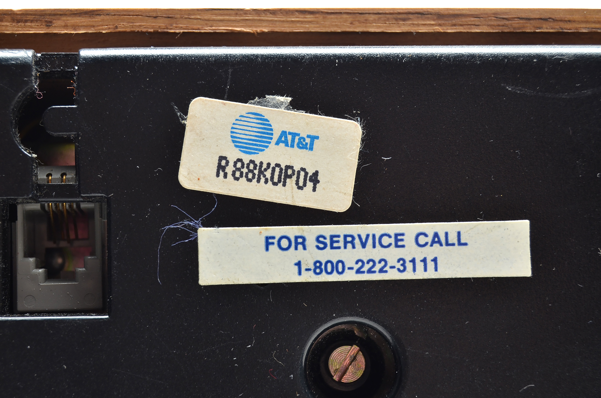 Mid Century Modern Western Electric  "Stowaway" Telephone
