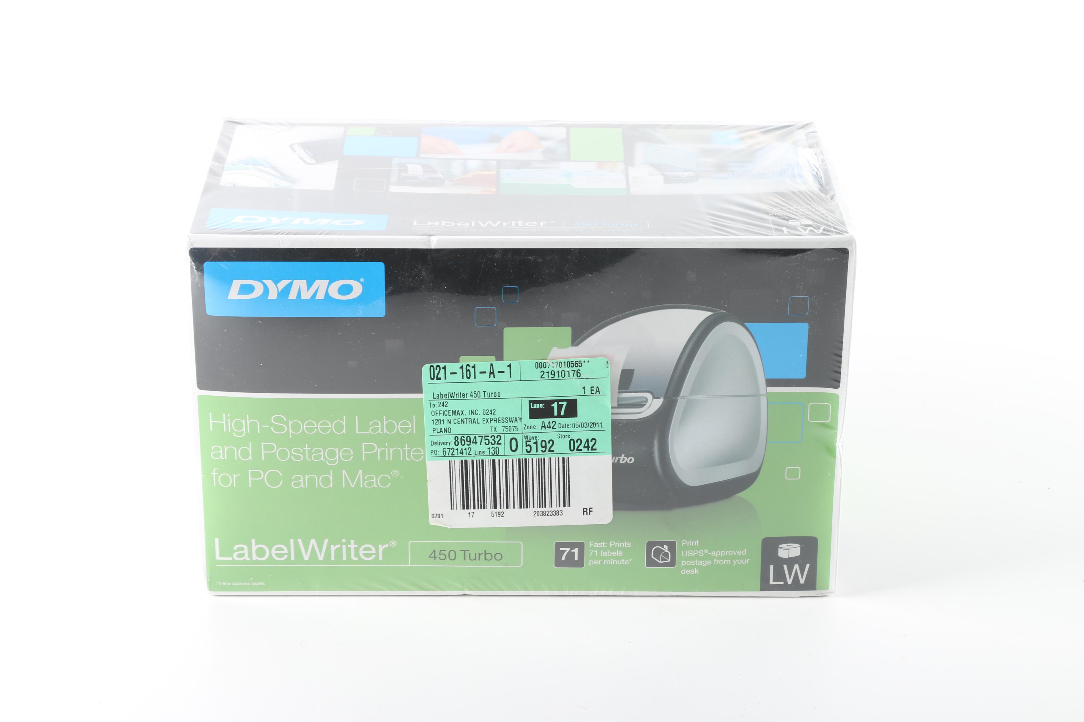 Brother and Dymo Label Makers