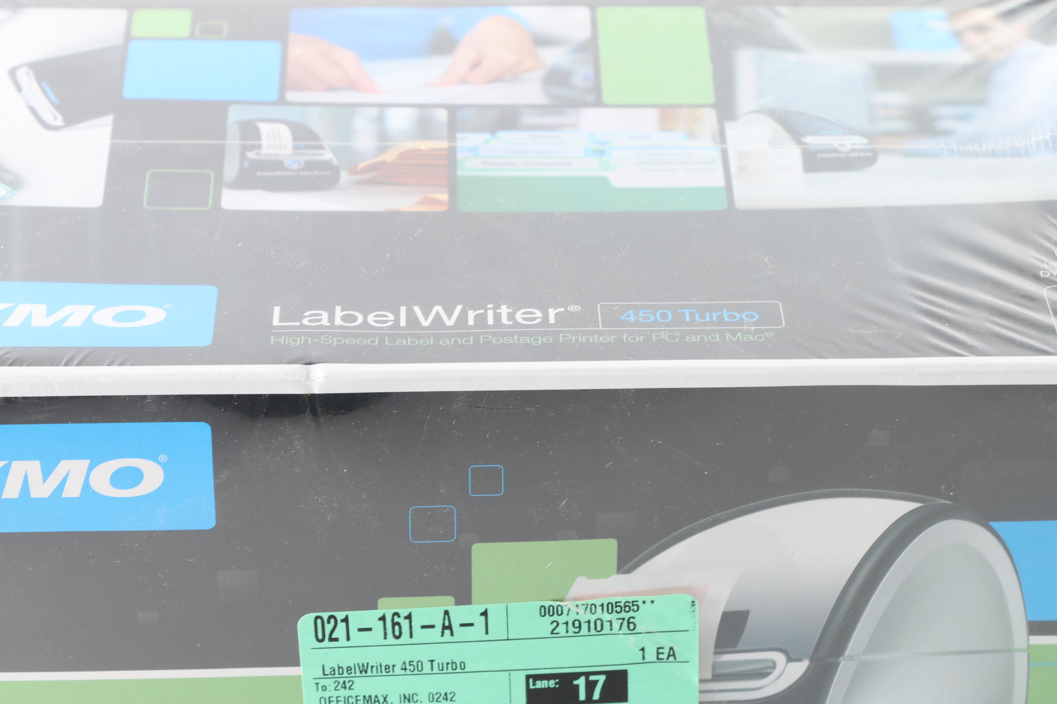 Brother and Dymo Label Makers