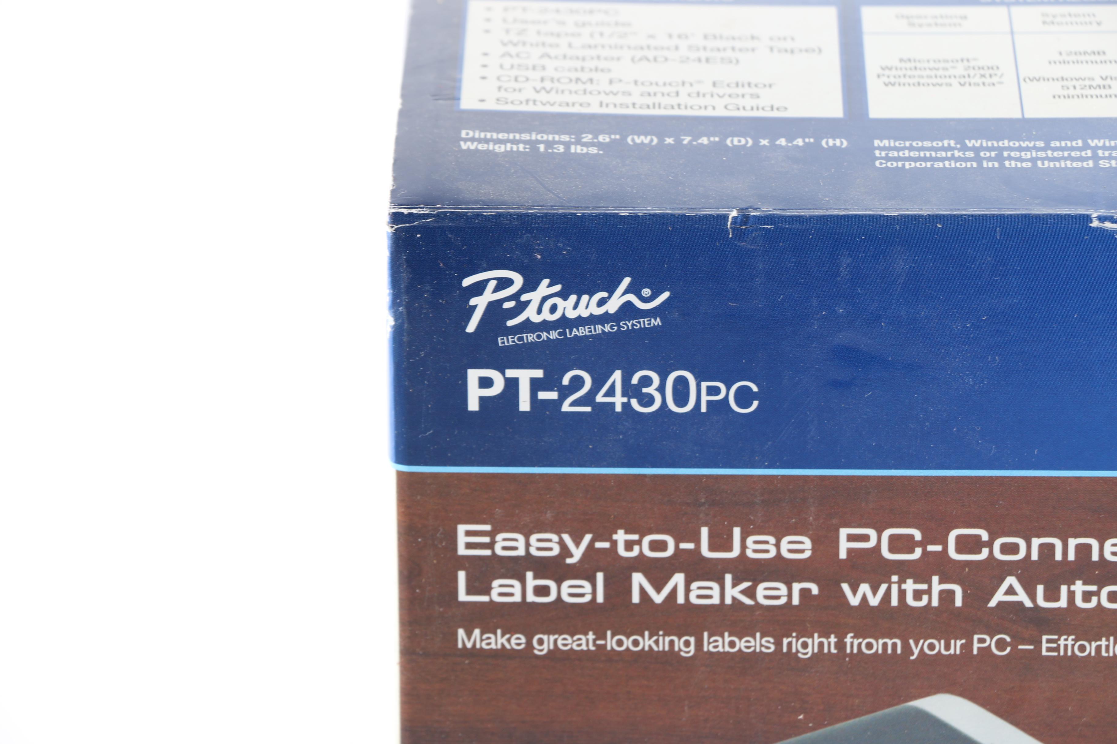 Brother and Dymo Label Makers