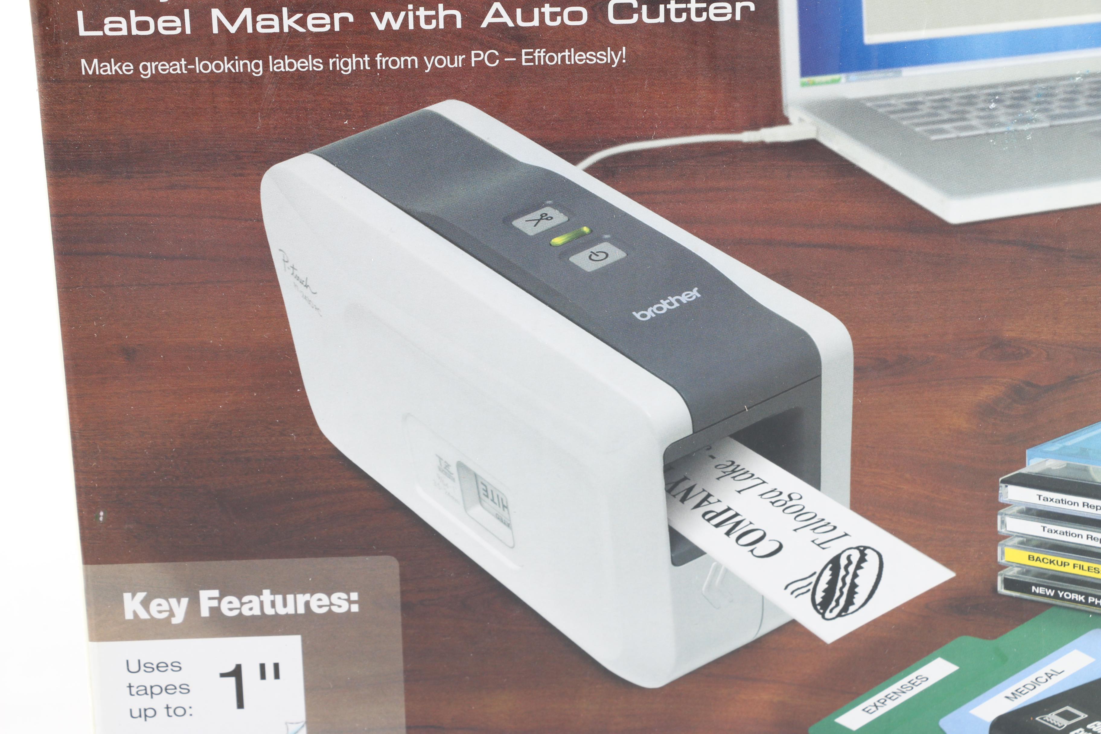 Brother and Dymo Label Makers