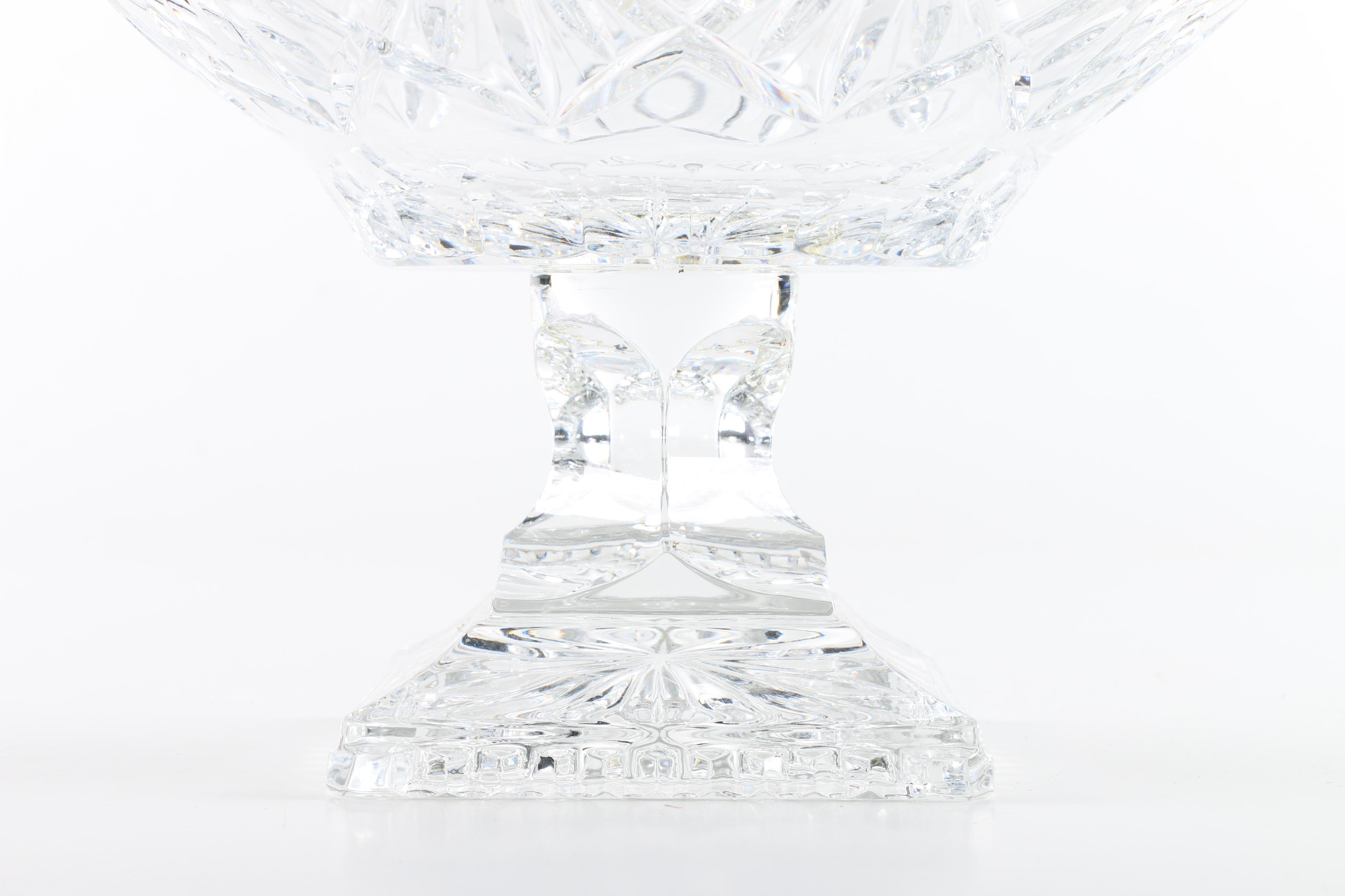 Crystal Footed Bowl