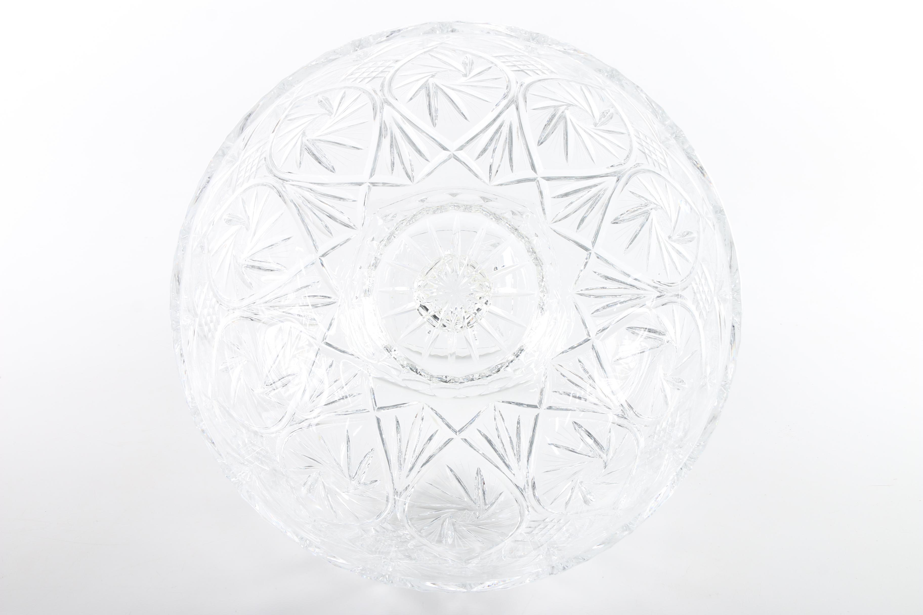 Crystal Footed Bowl