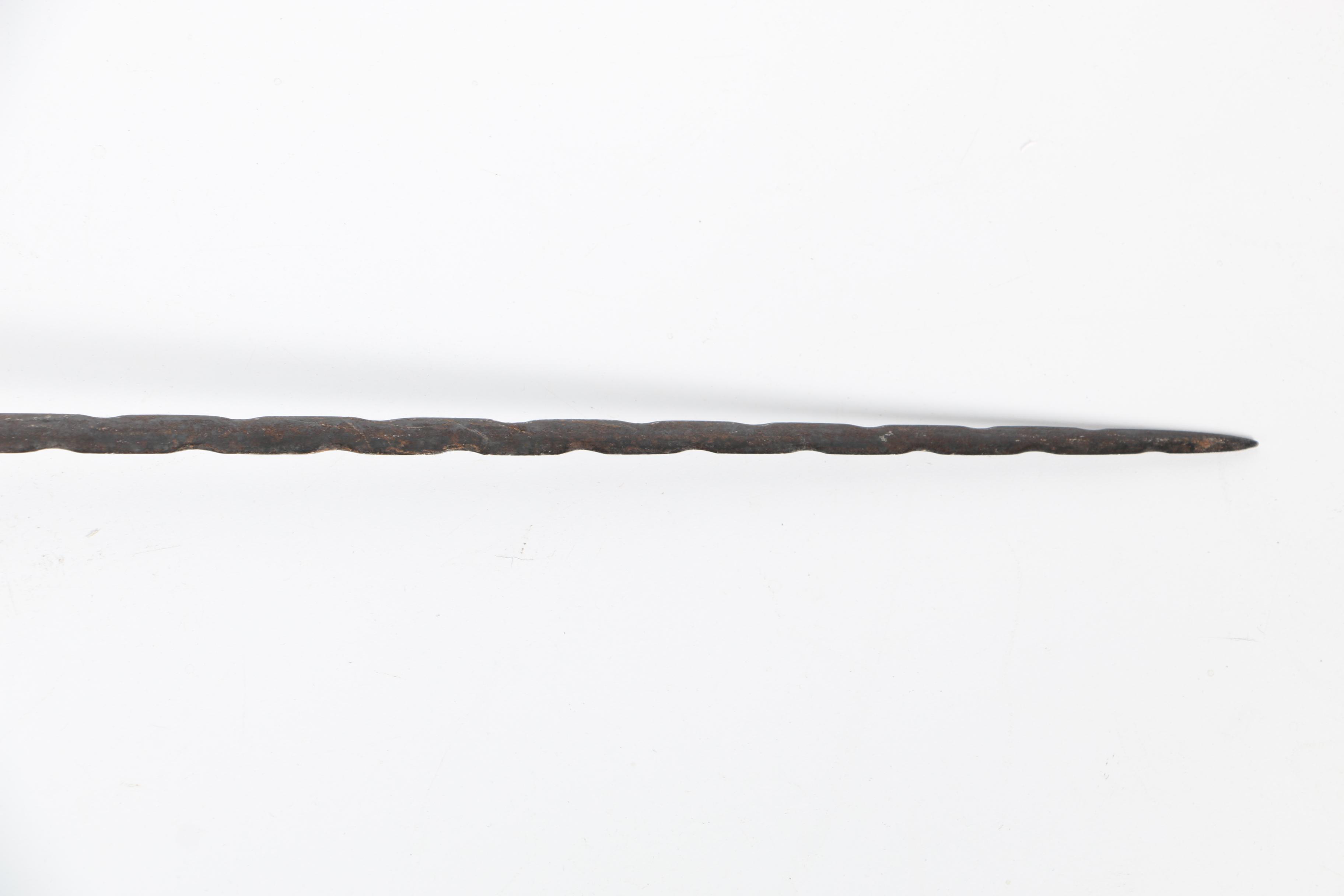 18th Century Flamberge Cup-Hilted Rapier