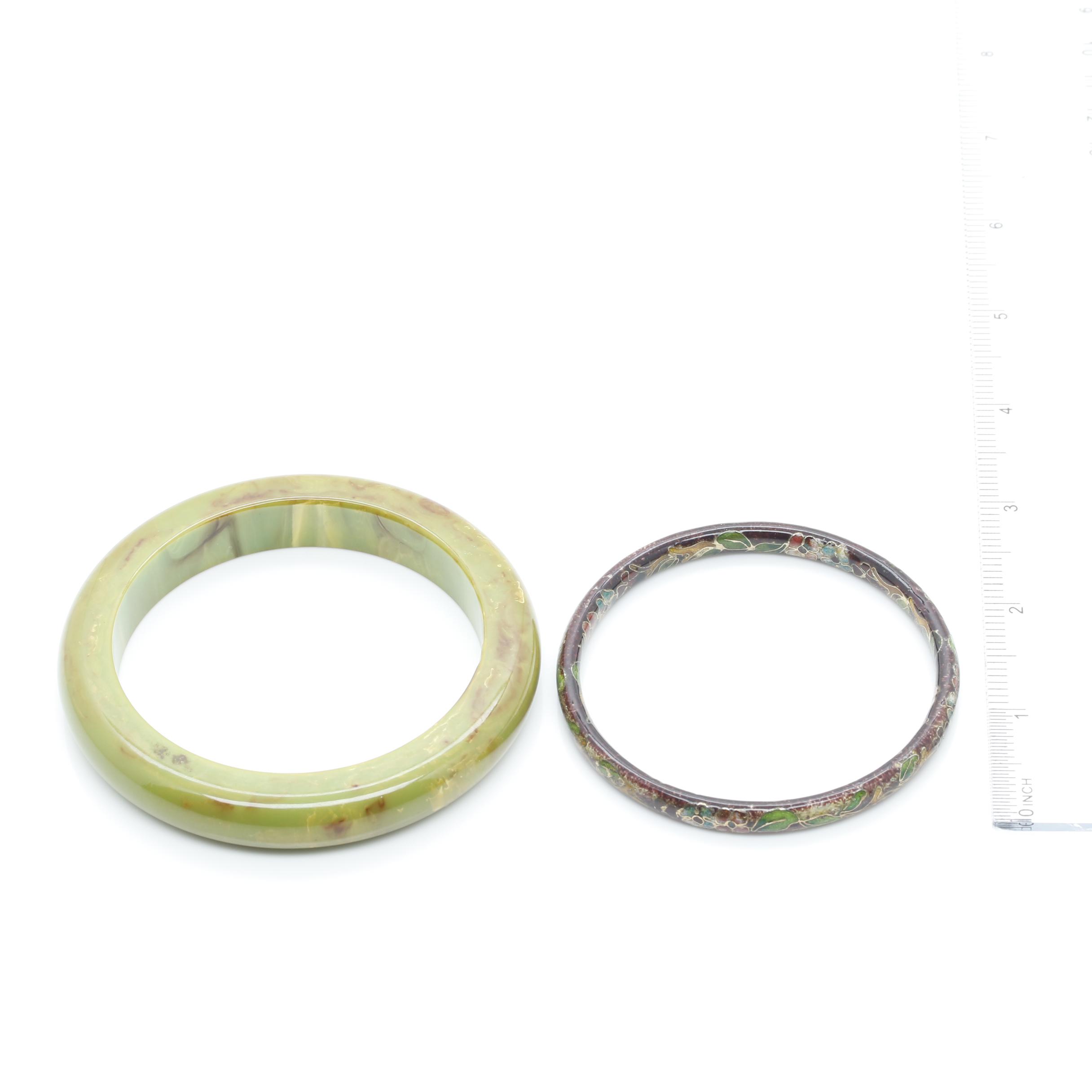 Gold Tone Jewelry Assortment Featuring Bakelite and Glass