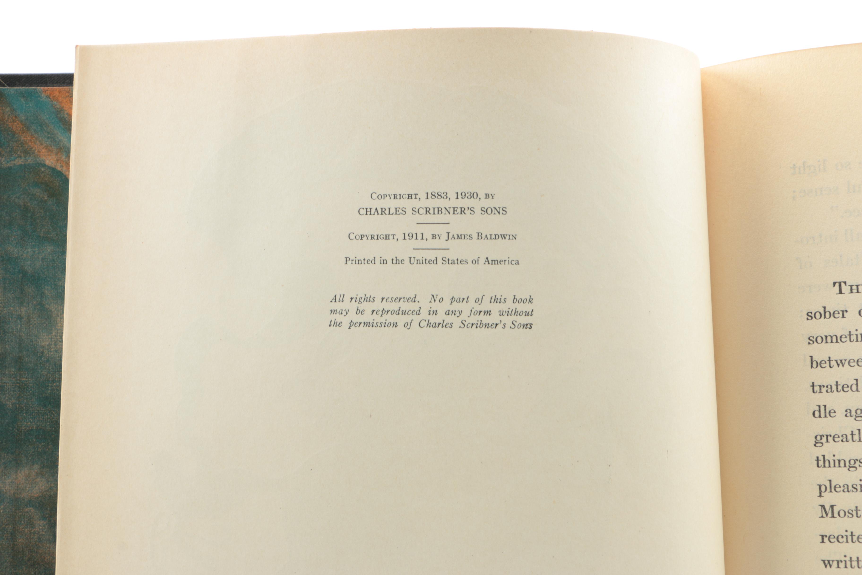 1930 "The Story of Roland" from Scribner's Illustrated Classics Series