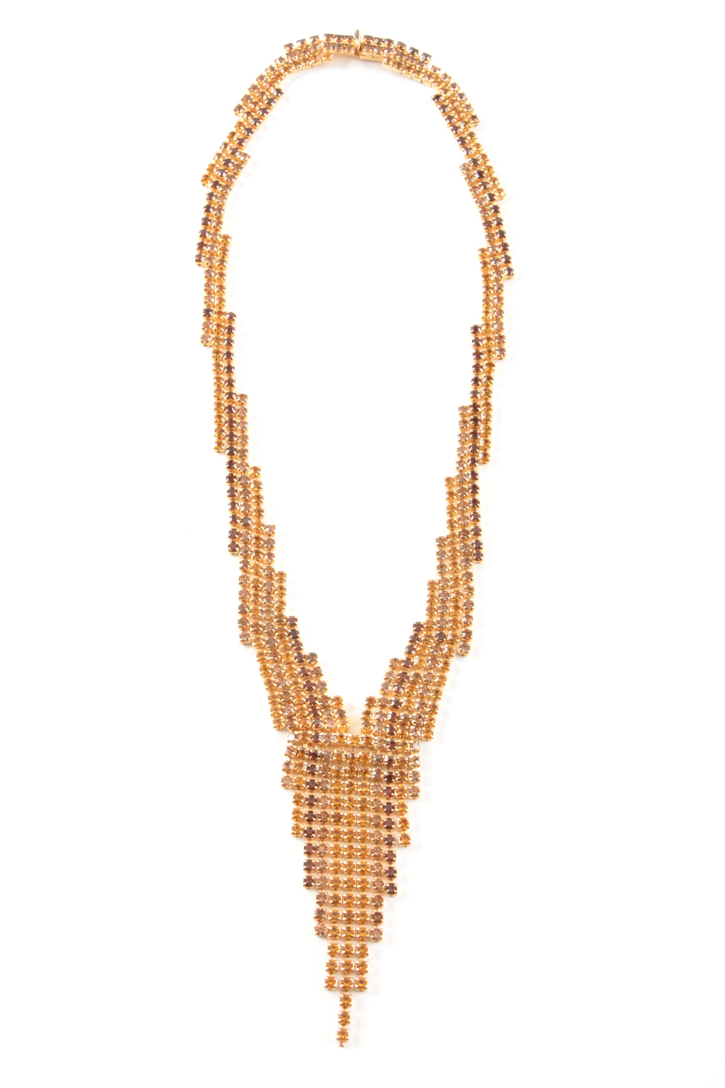 Gold Toned Statement Jewelry Featuring Jomaz