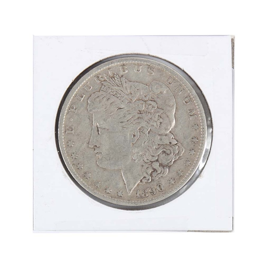 1890-O Morgan Silver Dollar