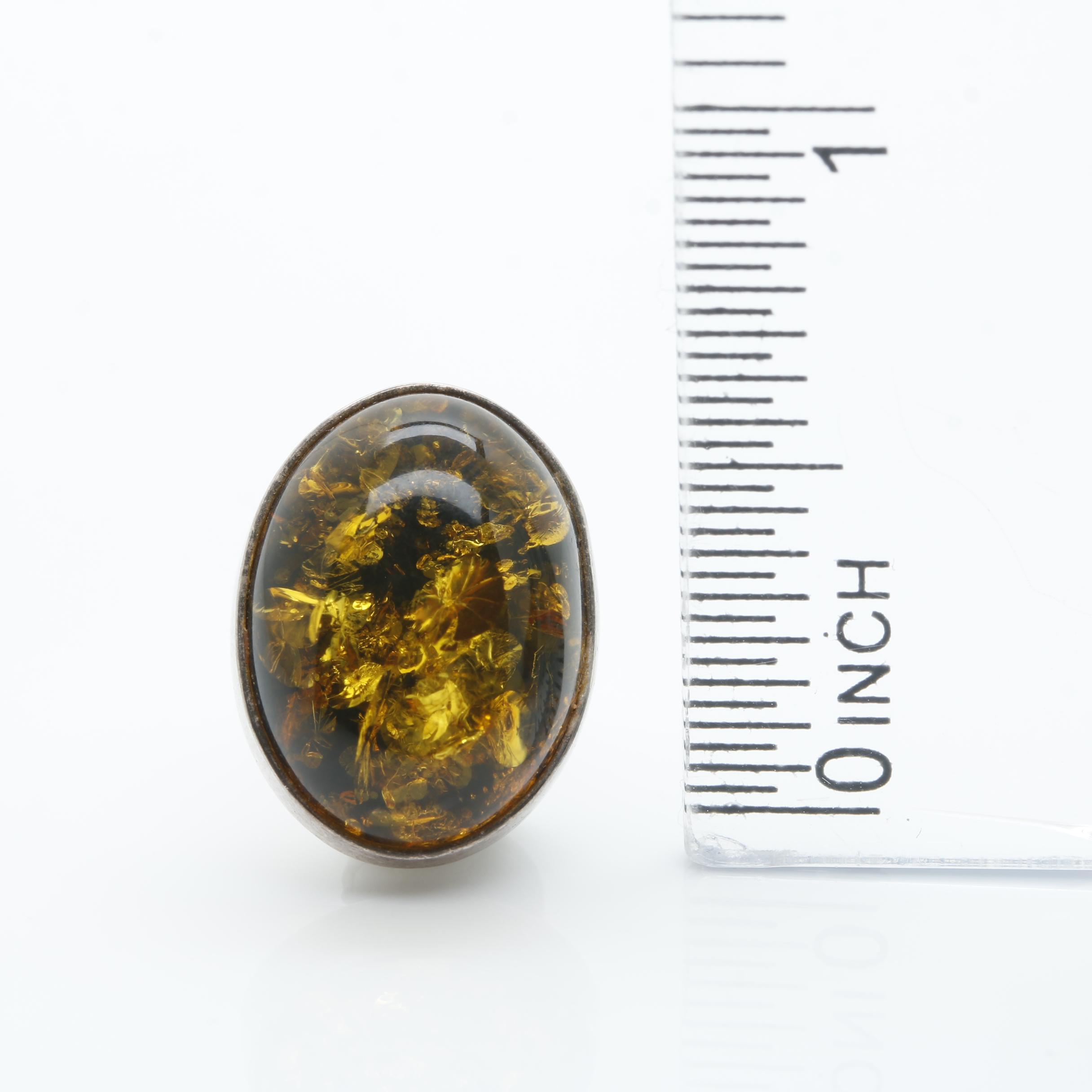 Sterling Silver Amber Jewelry Selection