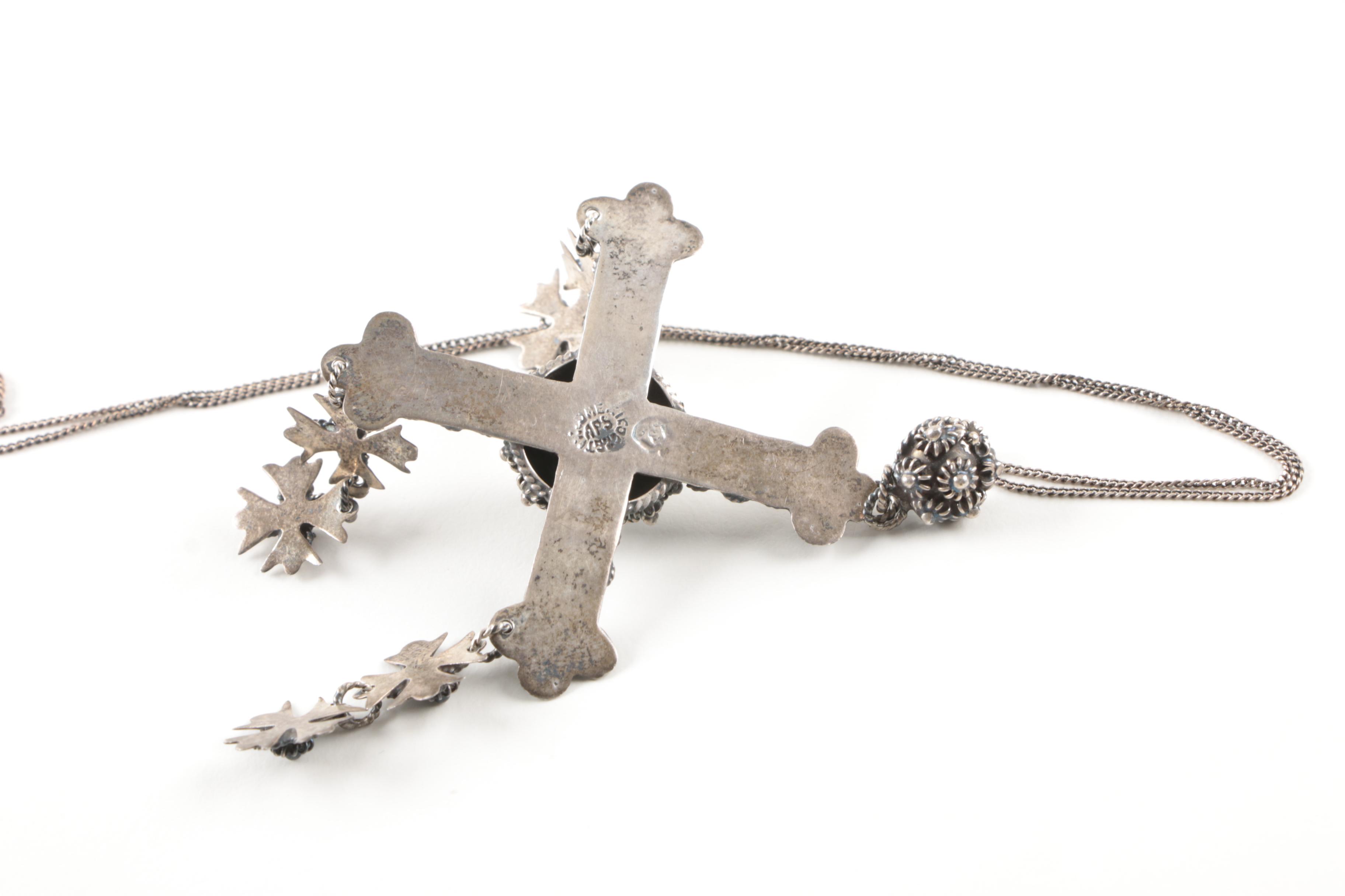 Selection of Sterling Silver Turquoise, Chalcedony and Onyx Jewelry