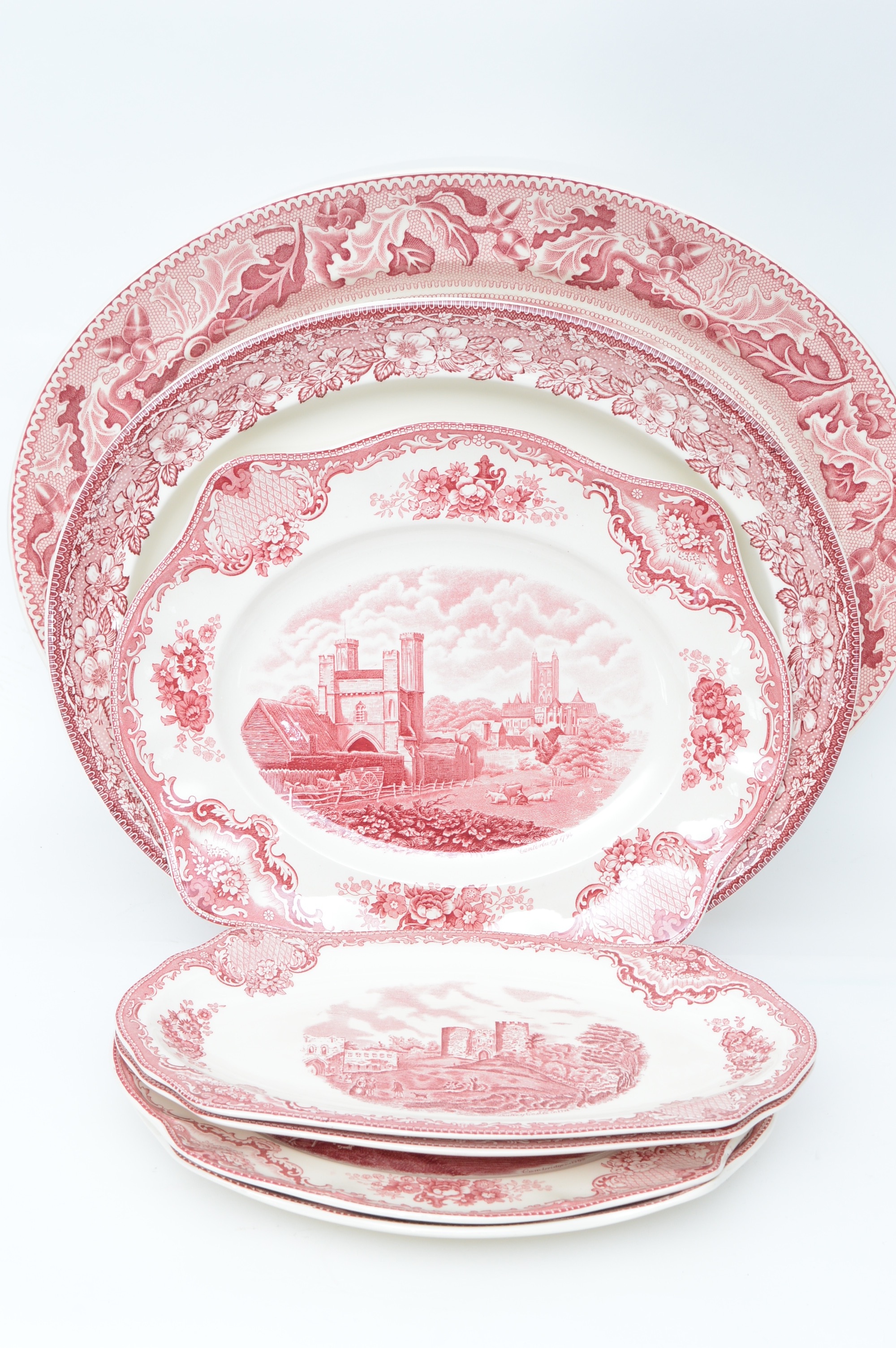 Collection of Johnson Brother's "Old Britain Castles" China