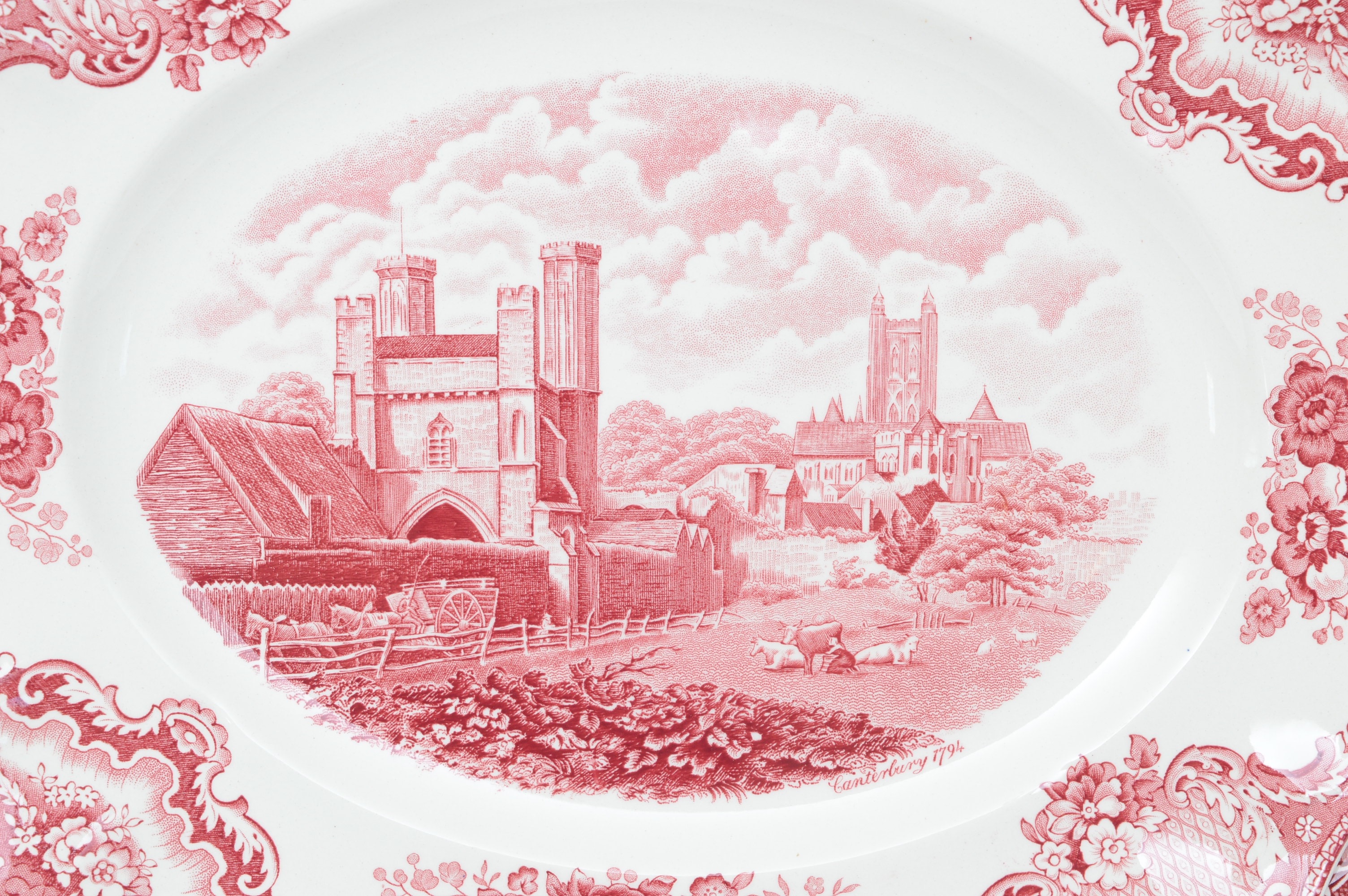 Collection of Johnson Brother's "Old Britain Castles" China