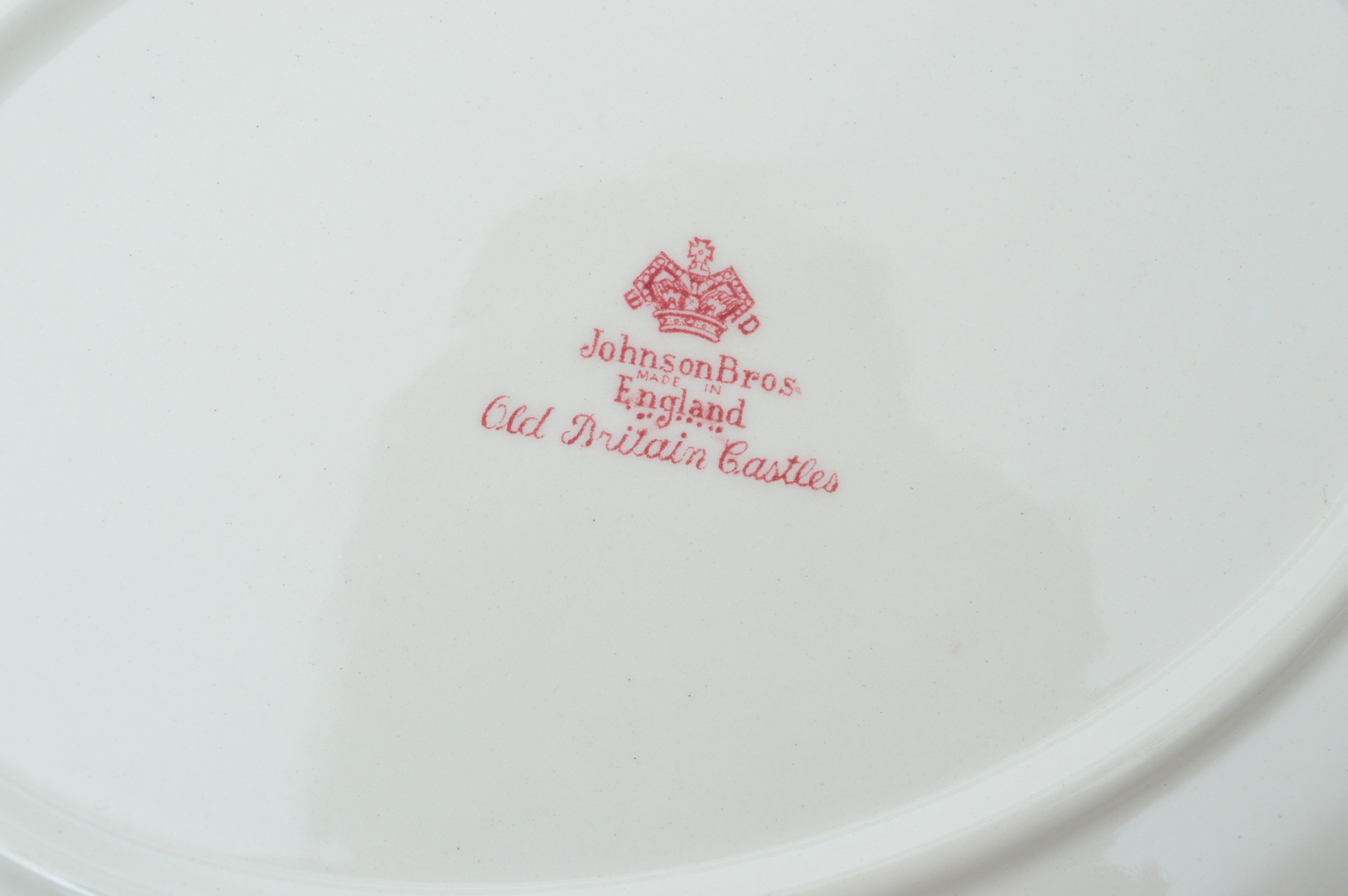 Collection of Johnson Brother's "Old Britain Castles" China