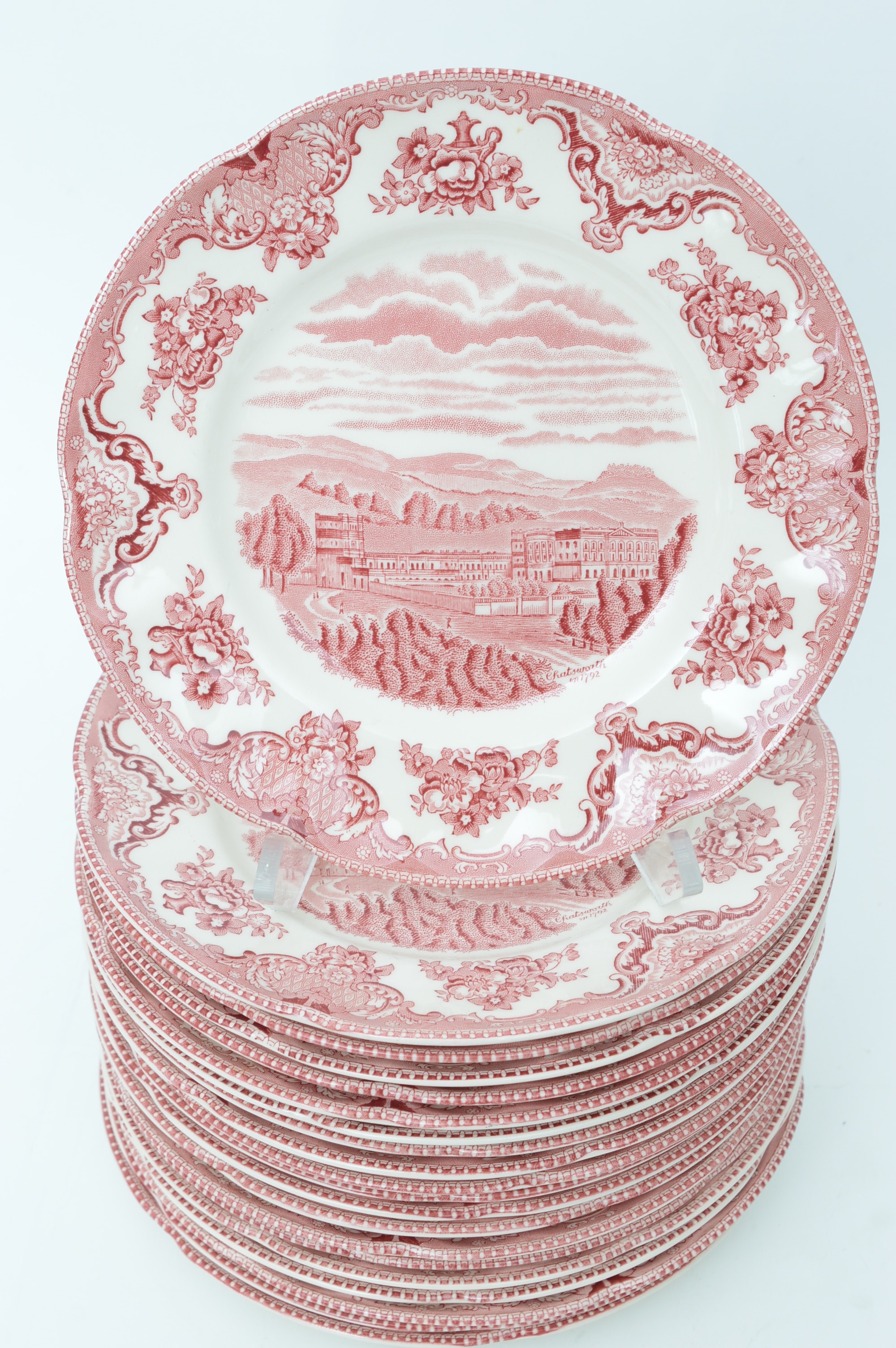 Collection of Johnson Brother's "Old Britain Castles" China