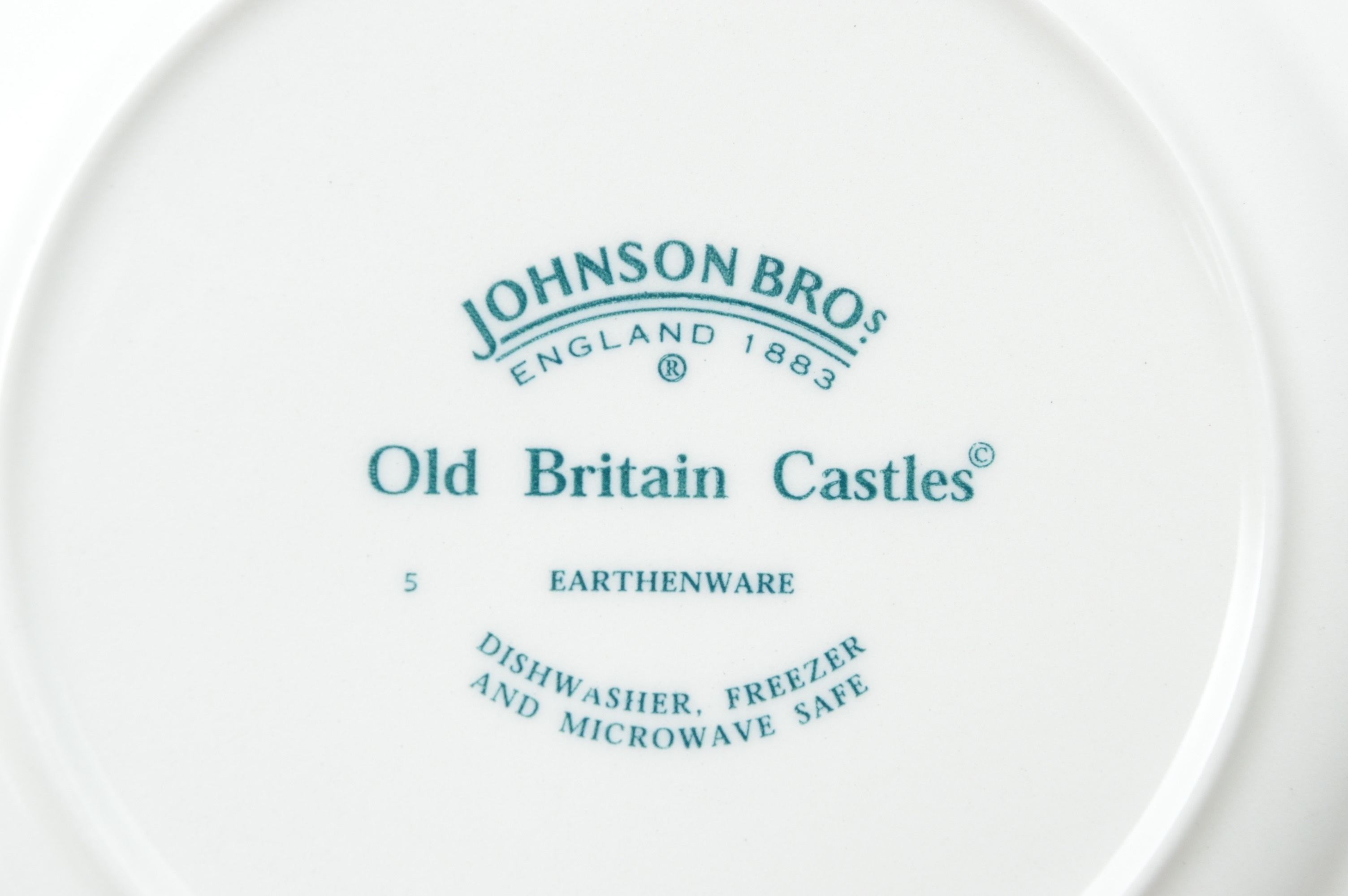 Collection of Johnson Brother's "Old Britain Castles" China