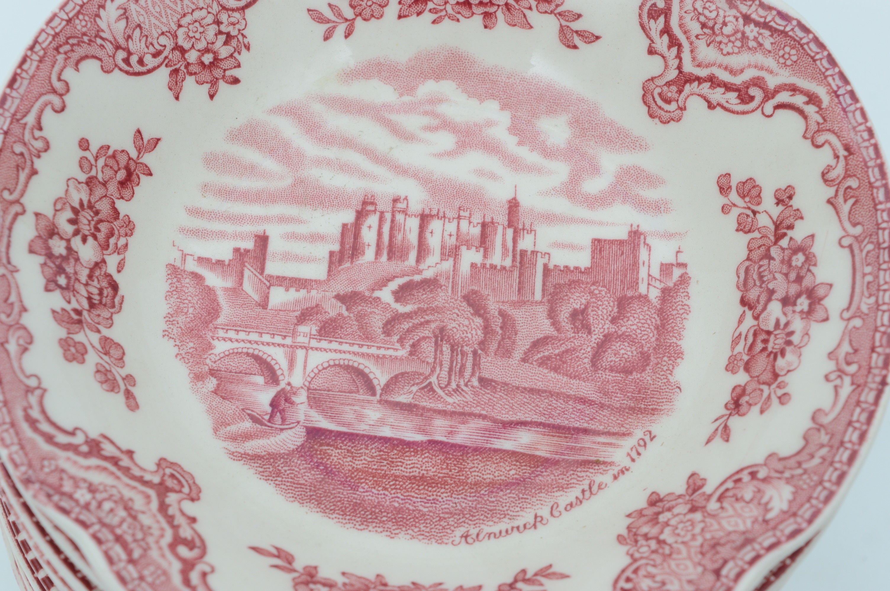 Collection of Johnson Brother's "Old Britain Castles" China