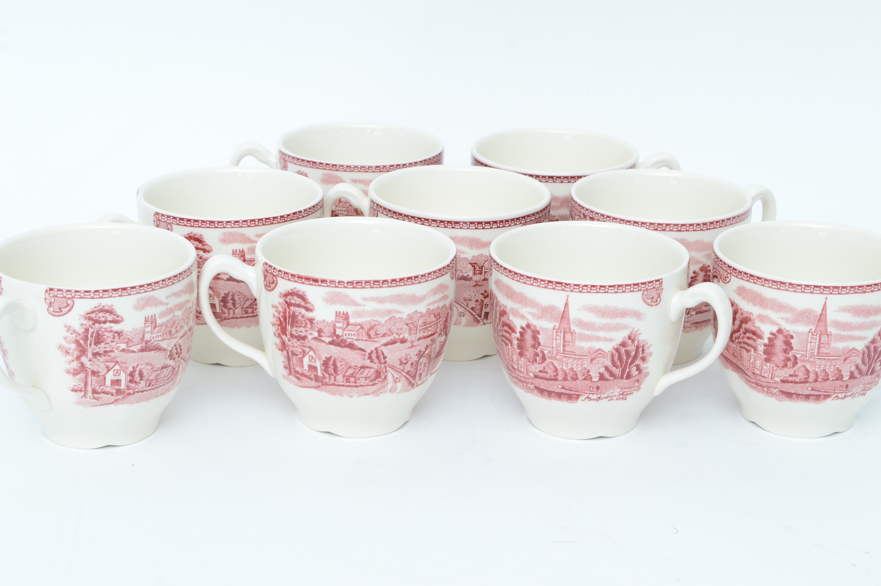 Collection of Johnson Brother's "Old Britain Castles" China