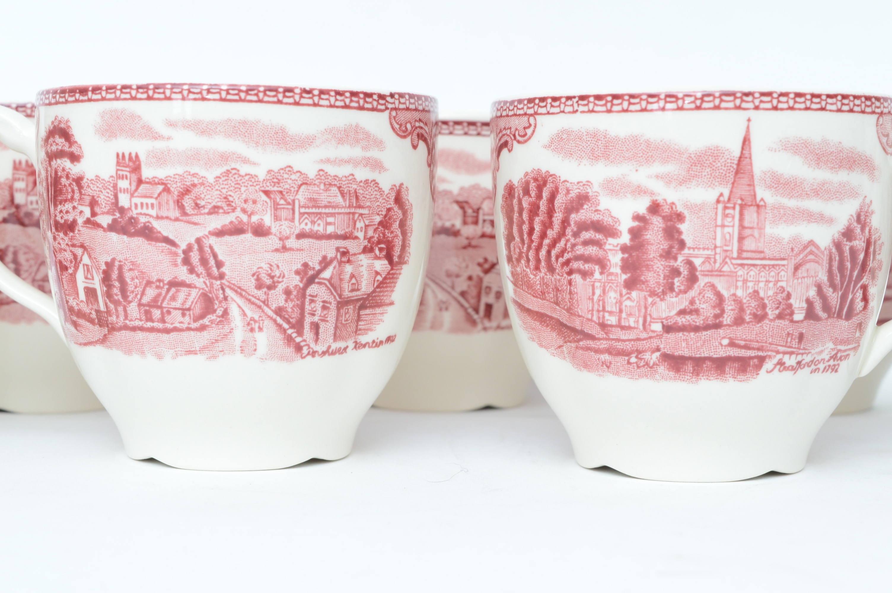 Collection of Johnson Brother's "Old Britain Castles" China