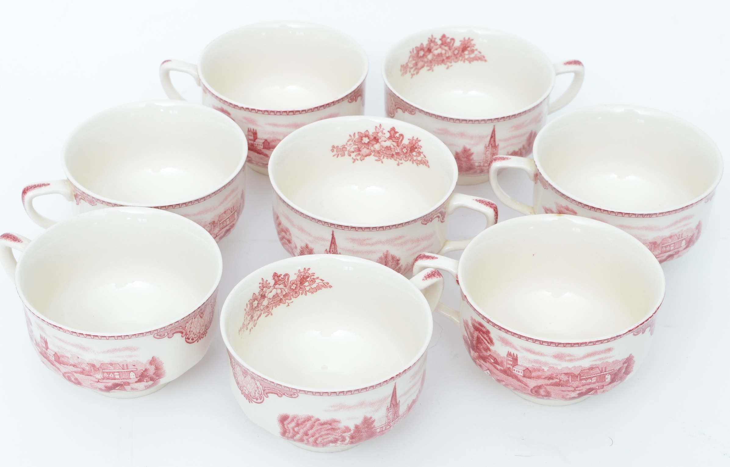 Collection of Johnson Brother's "Old Britain Castles" China