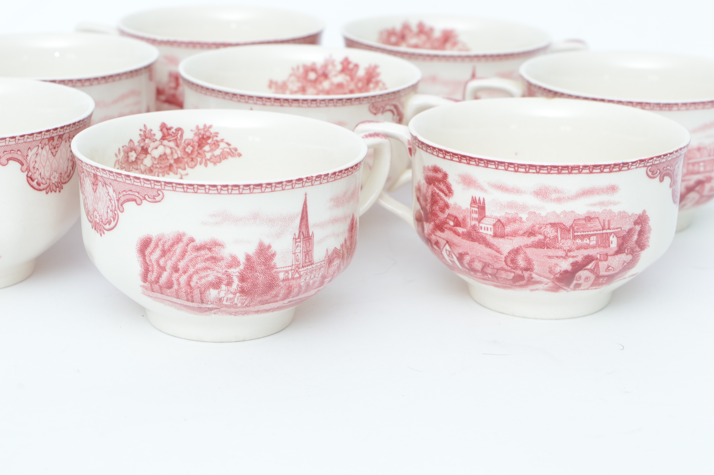 Collection of Johnson Brother's "Old Britain Castles" China