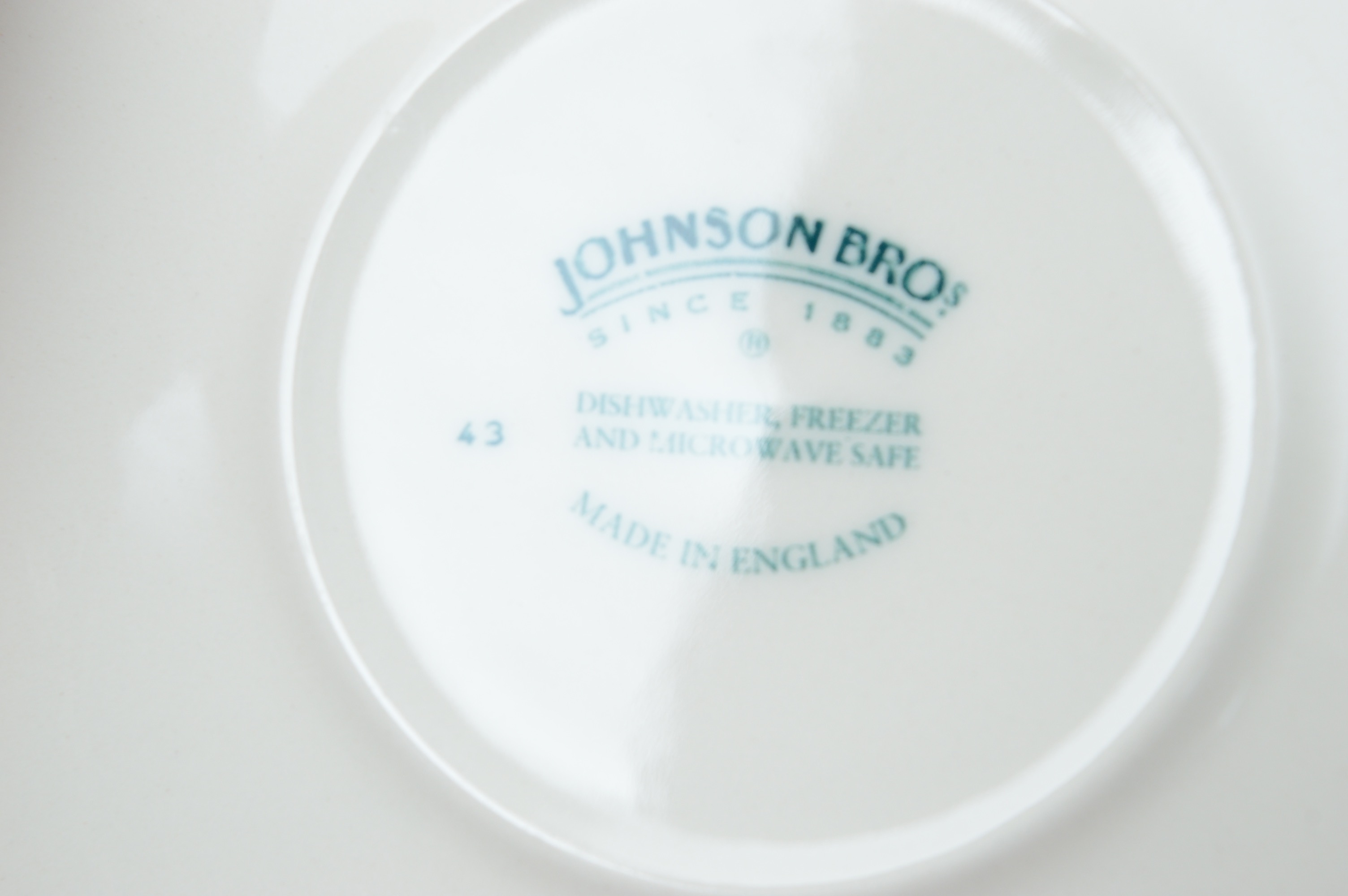 Collection of Johnson Brother's "Old Britain Castles" China