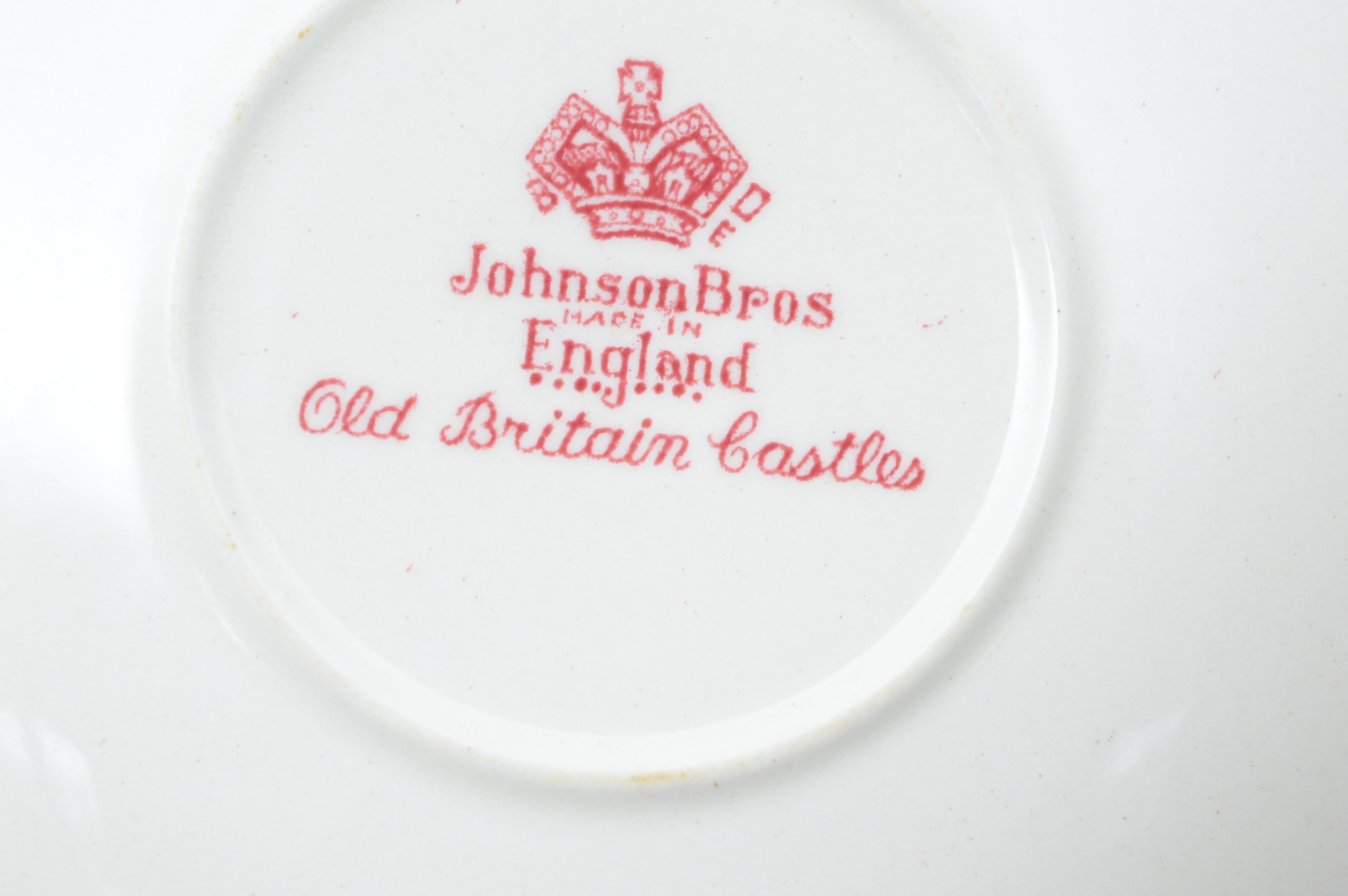 Collection of Johnson Brother's "Old Britain Castles" China
