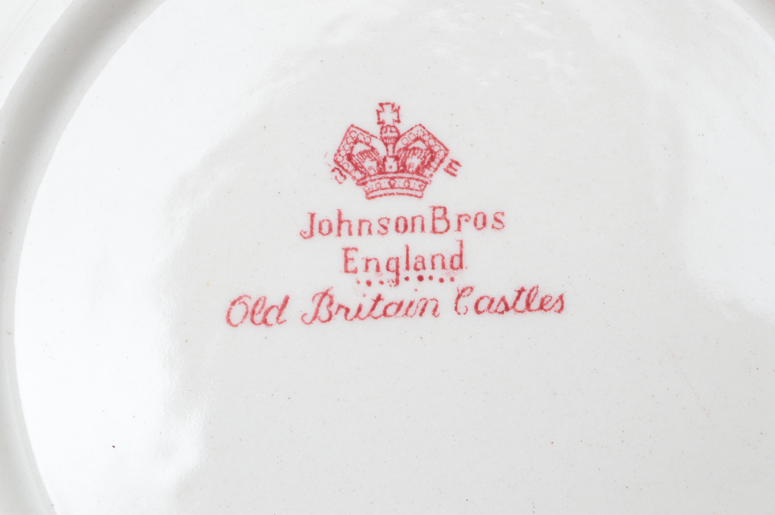 Collection of Johnson Brother's "Old Britain Castles" China