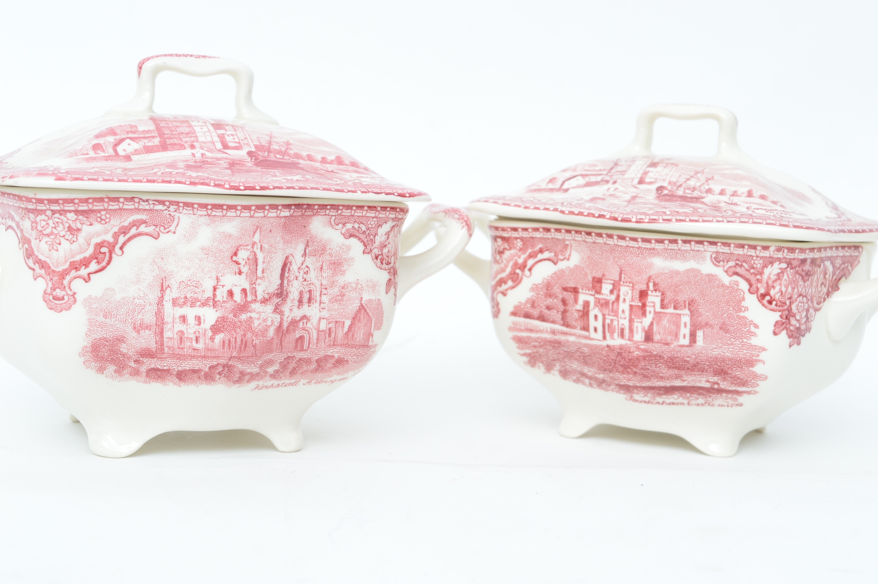 Collection of Johnson Brother's "Old Britain Castles" China