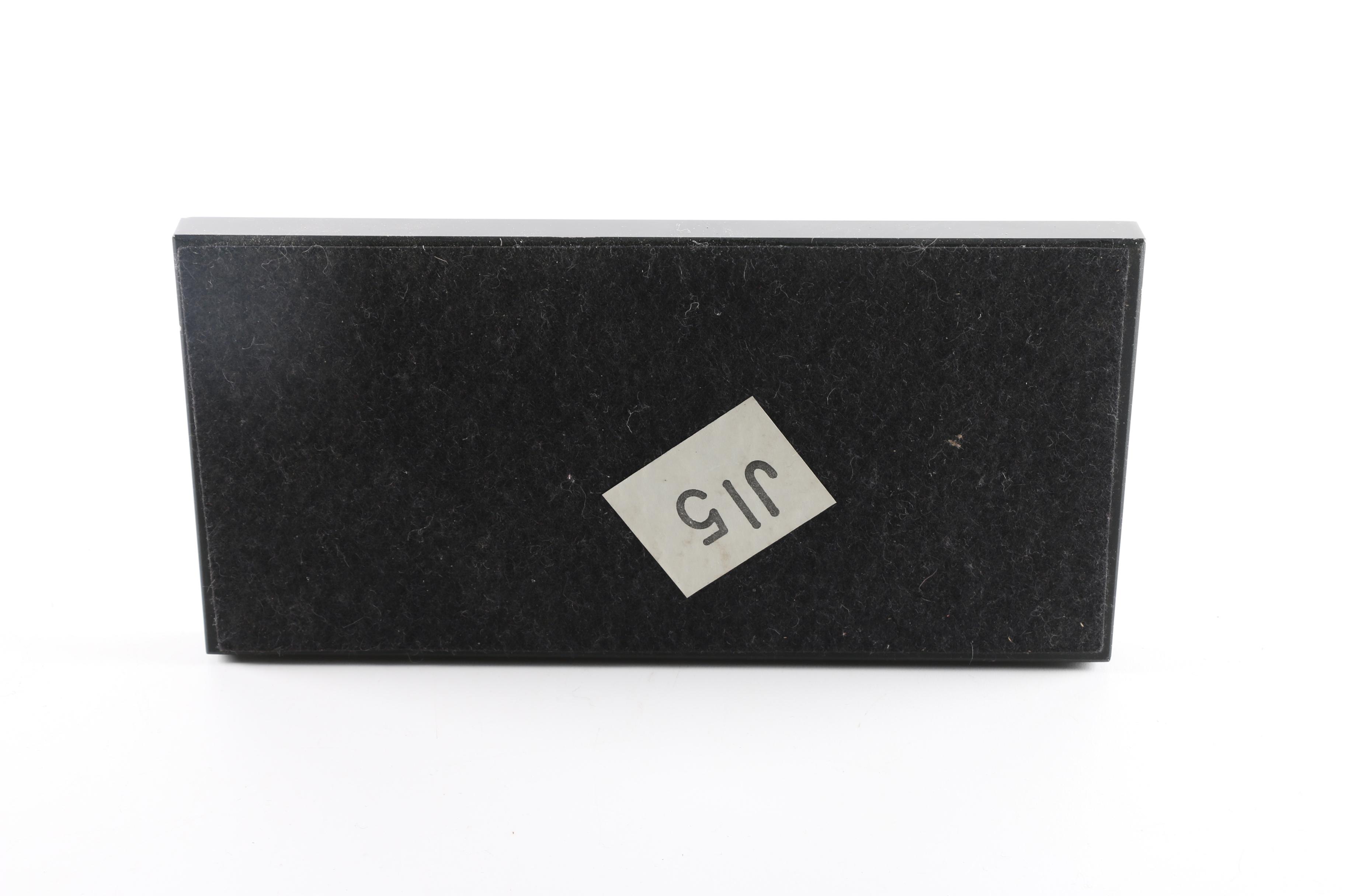 Vintage Sheaffer Pen Set in Glass Holder