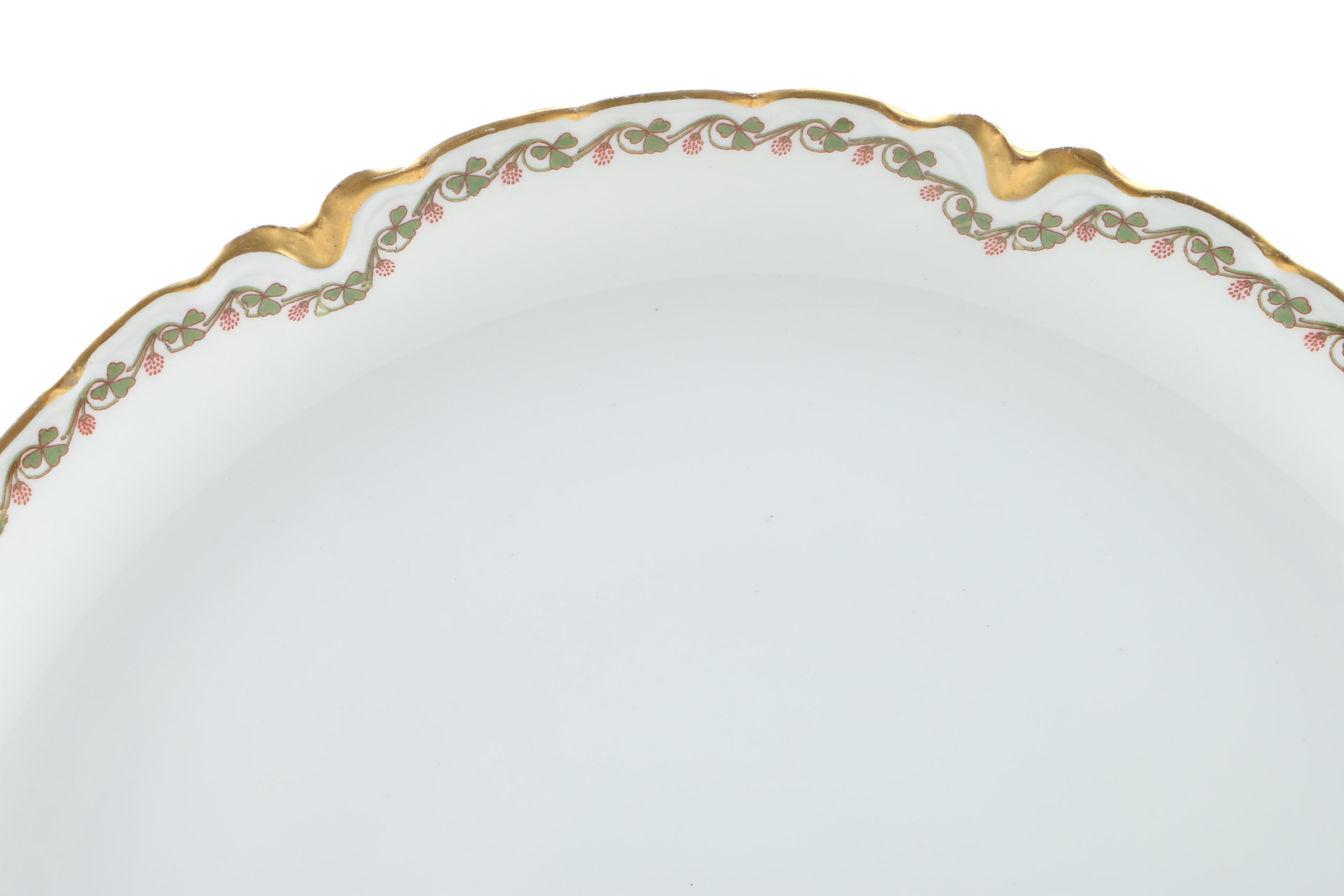 Haviland Limoges "Clover Leaf" Serveware