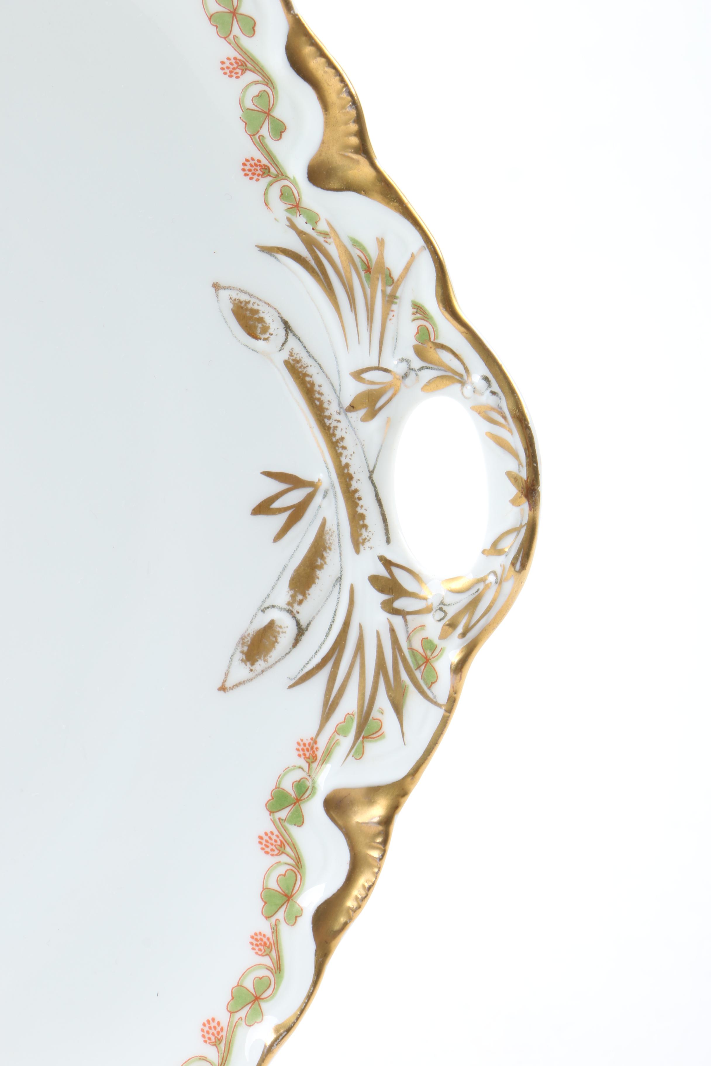 Haviland Limoges "Clover Leaf" Serveware