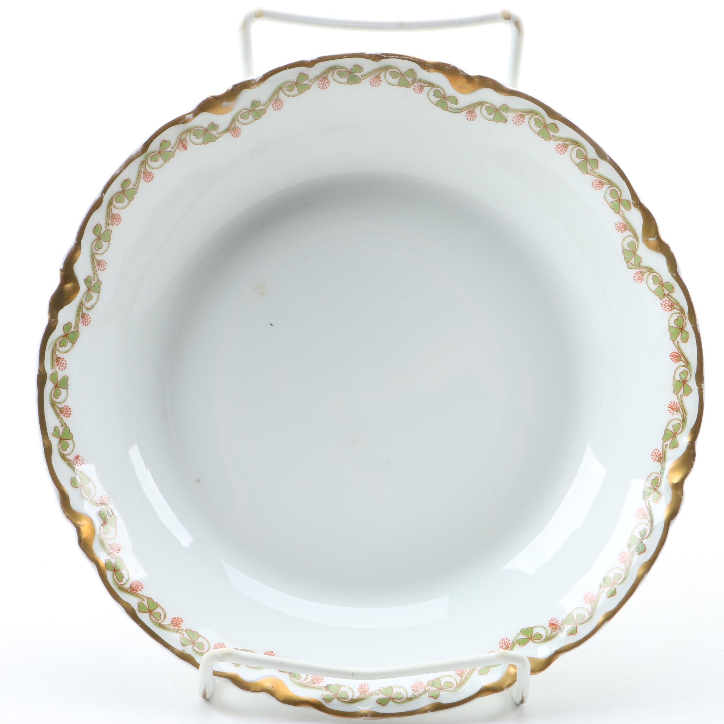 Haviland Limoges "Clover Leaf" Serveware