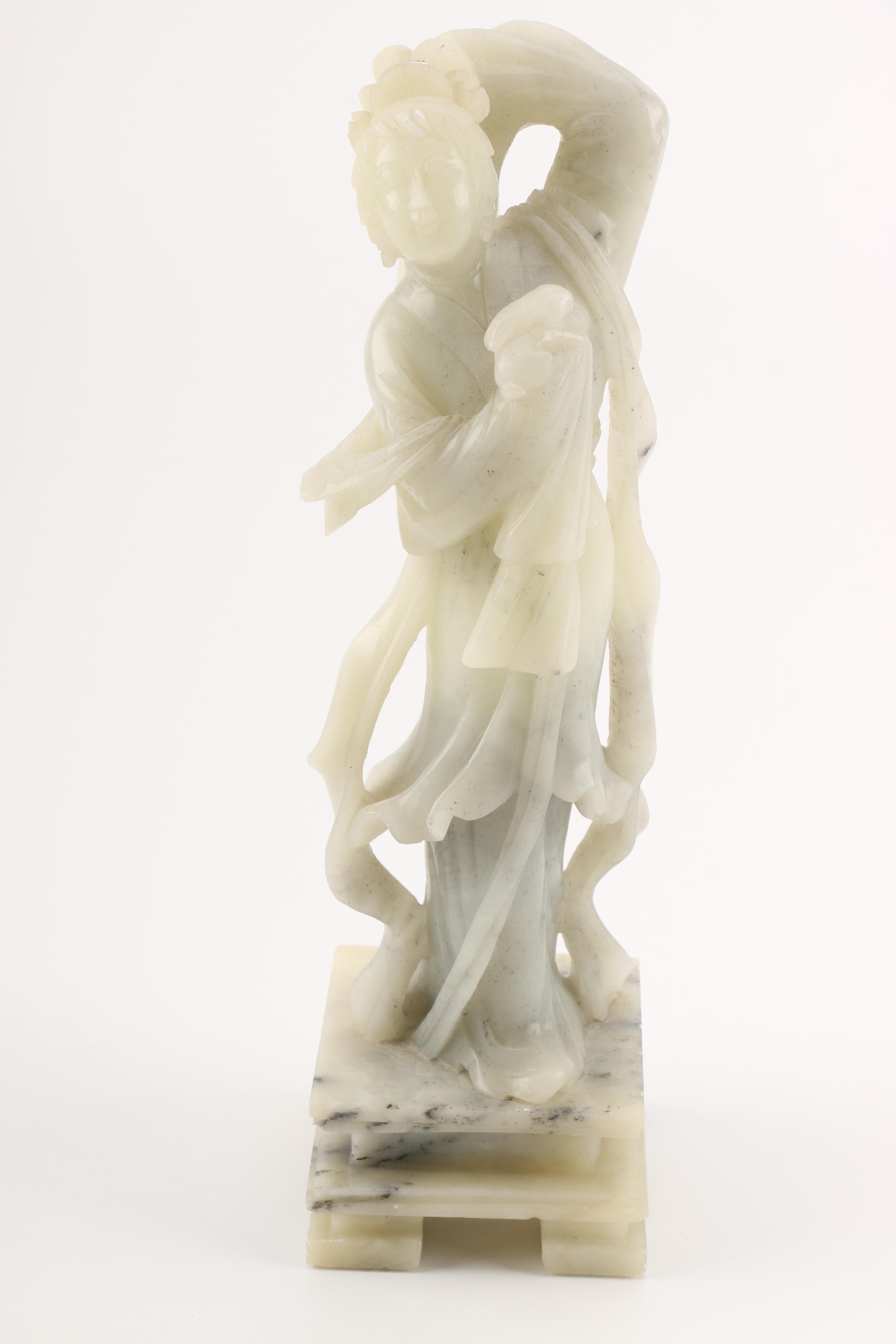 Chinese Carved Soapstone Figurine