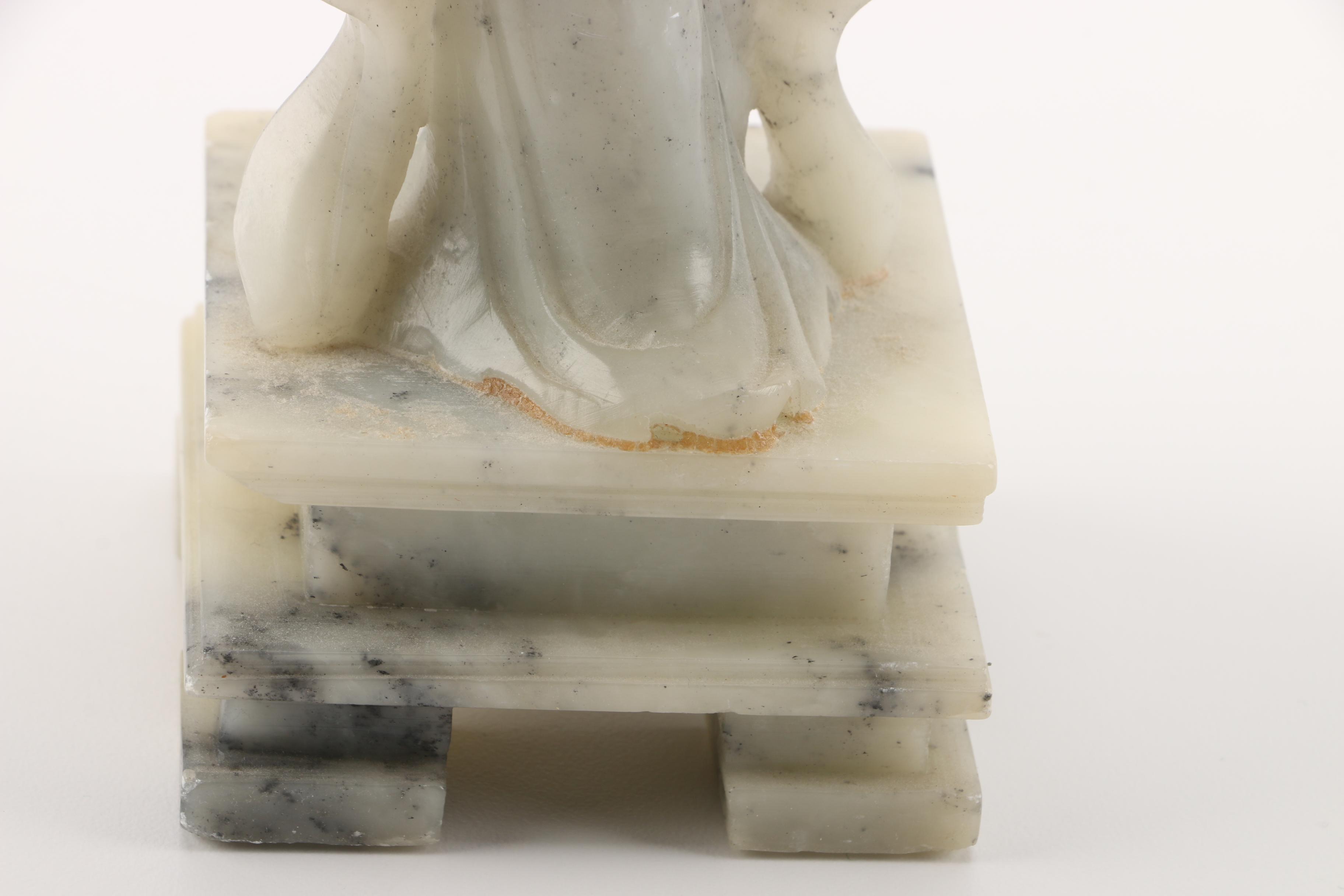 Chinese Carved Soapstone Figurine