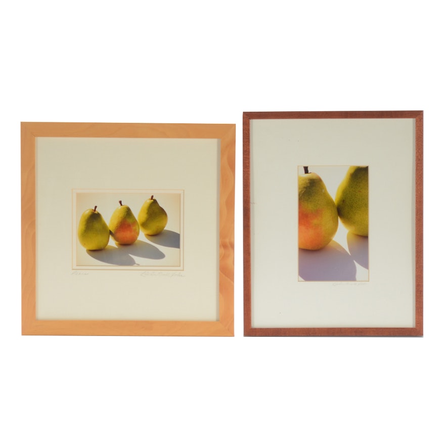 Linda Revell Yoder Two Photographs of Pears