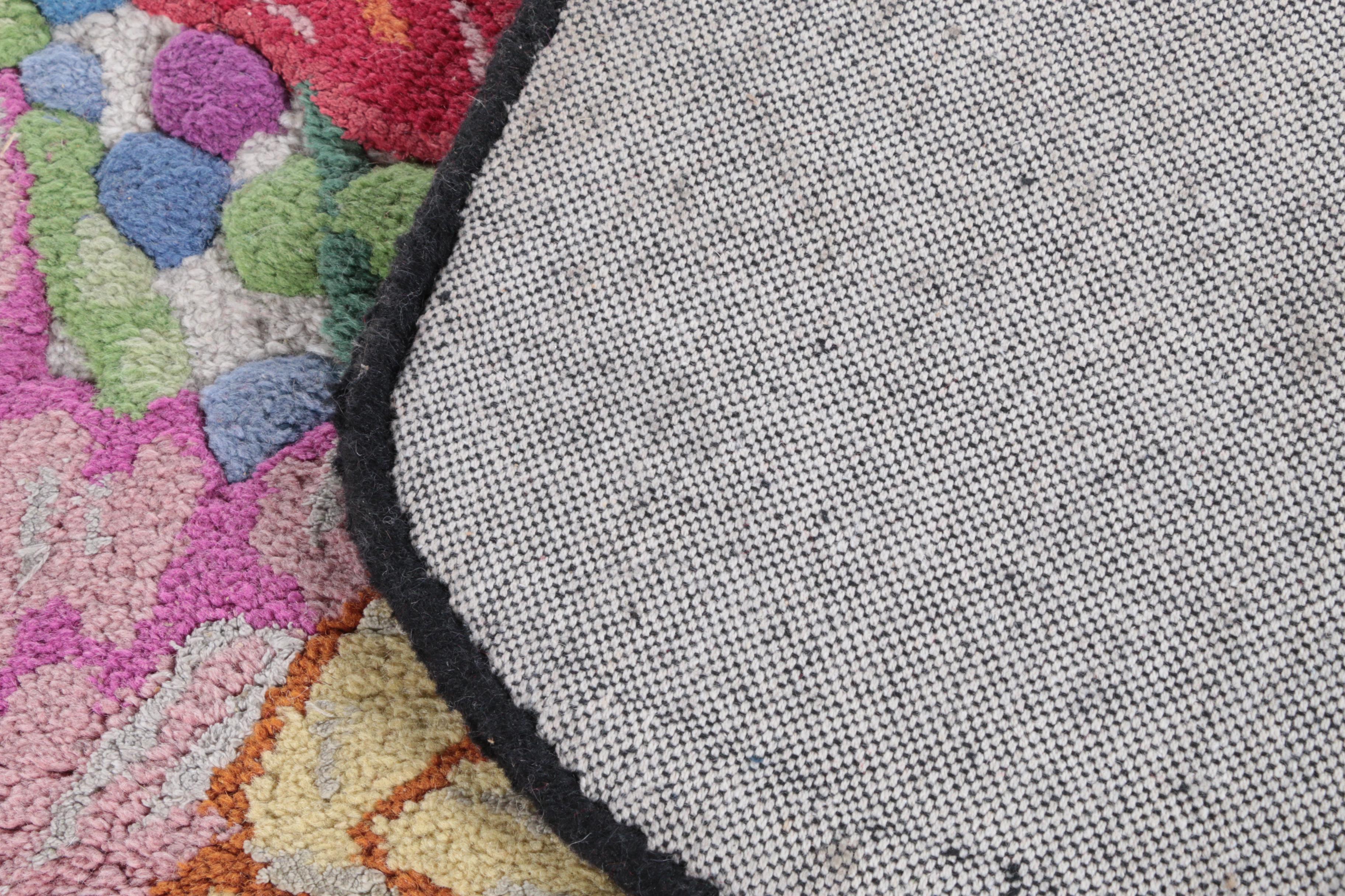Tufted MacKenzie-Childs "Poppy Field" Area Rug