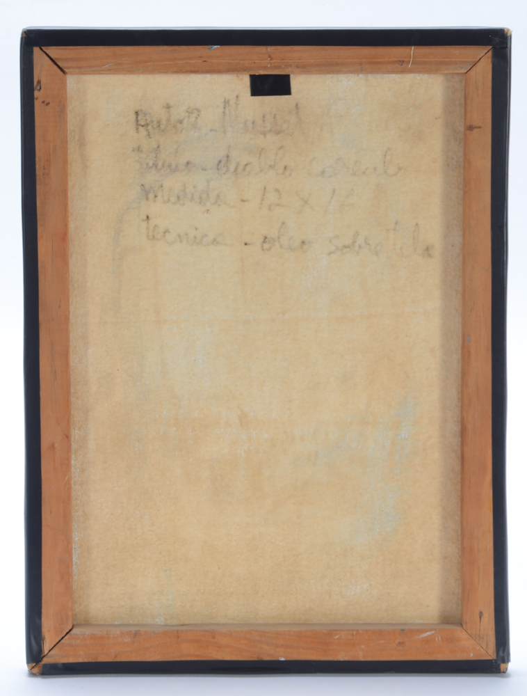 Musset Payant Oil Painting on Canvas of Costumed Figures