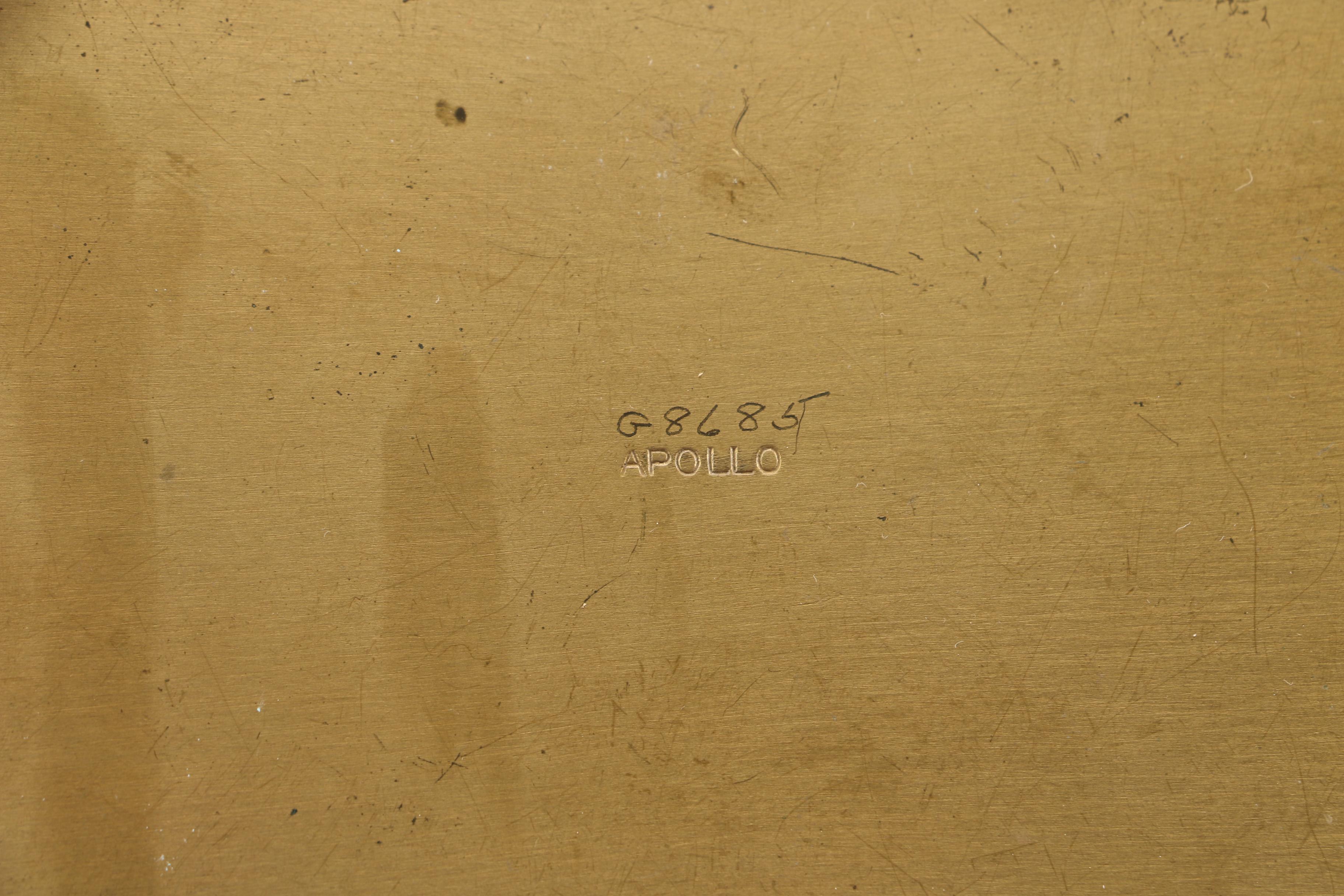 Vintage Apollo Fluorite Medallion Box