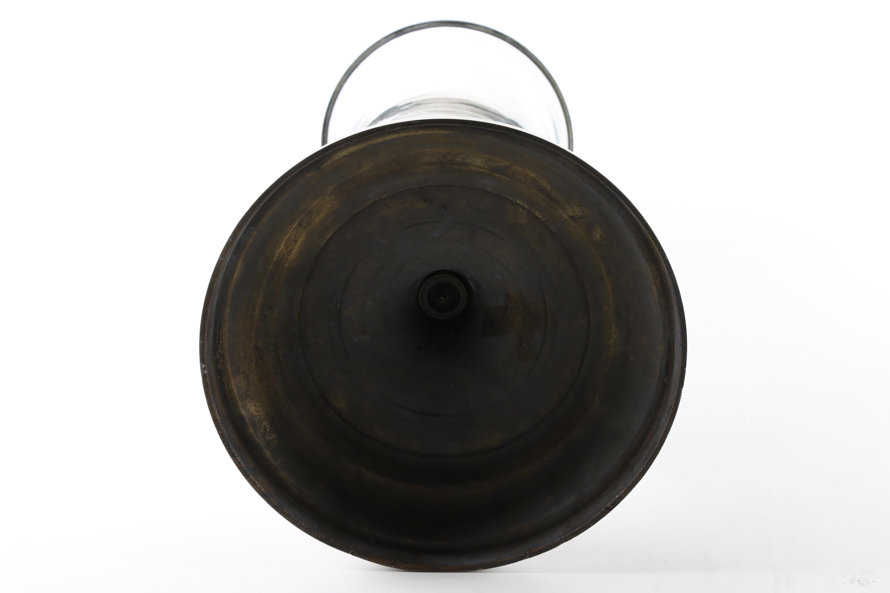 Glass Candle Hurricanes