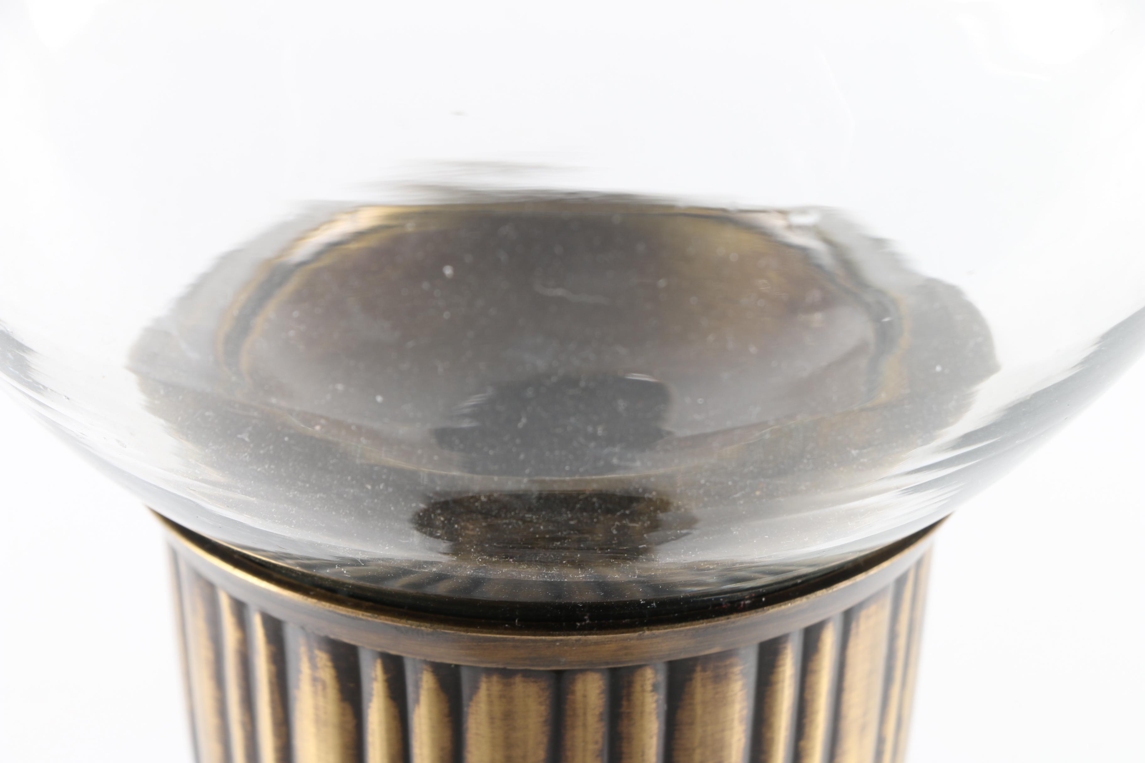 Glass Candle Hurricanes